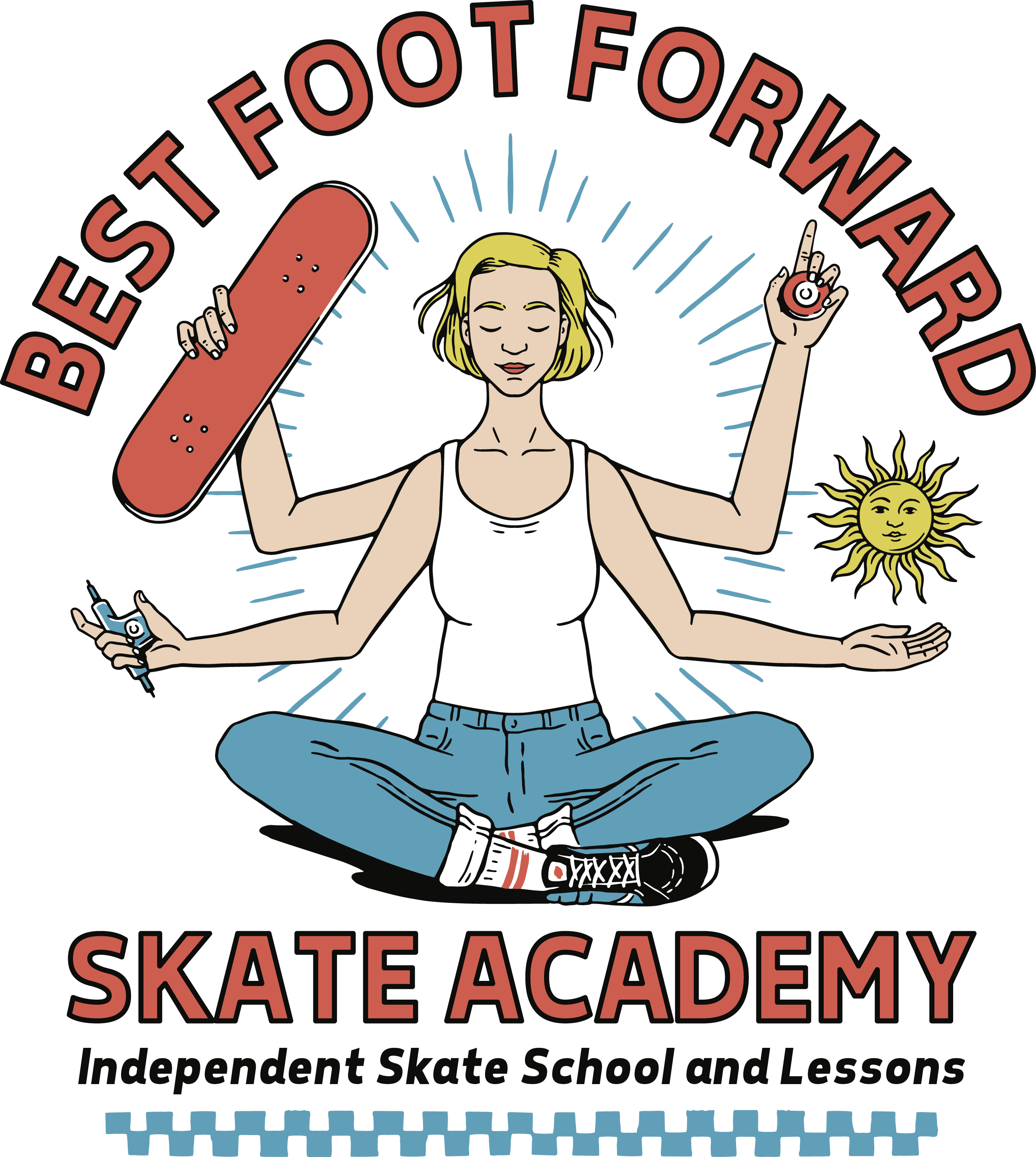 Best Foot Forward Skate witch Everpress