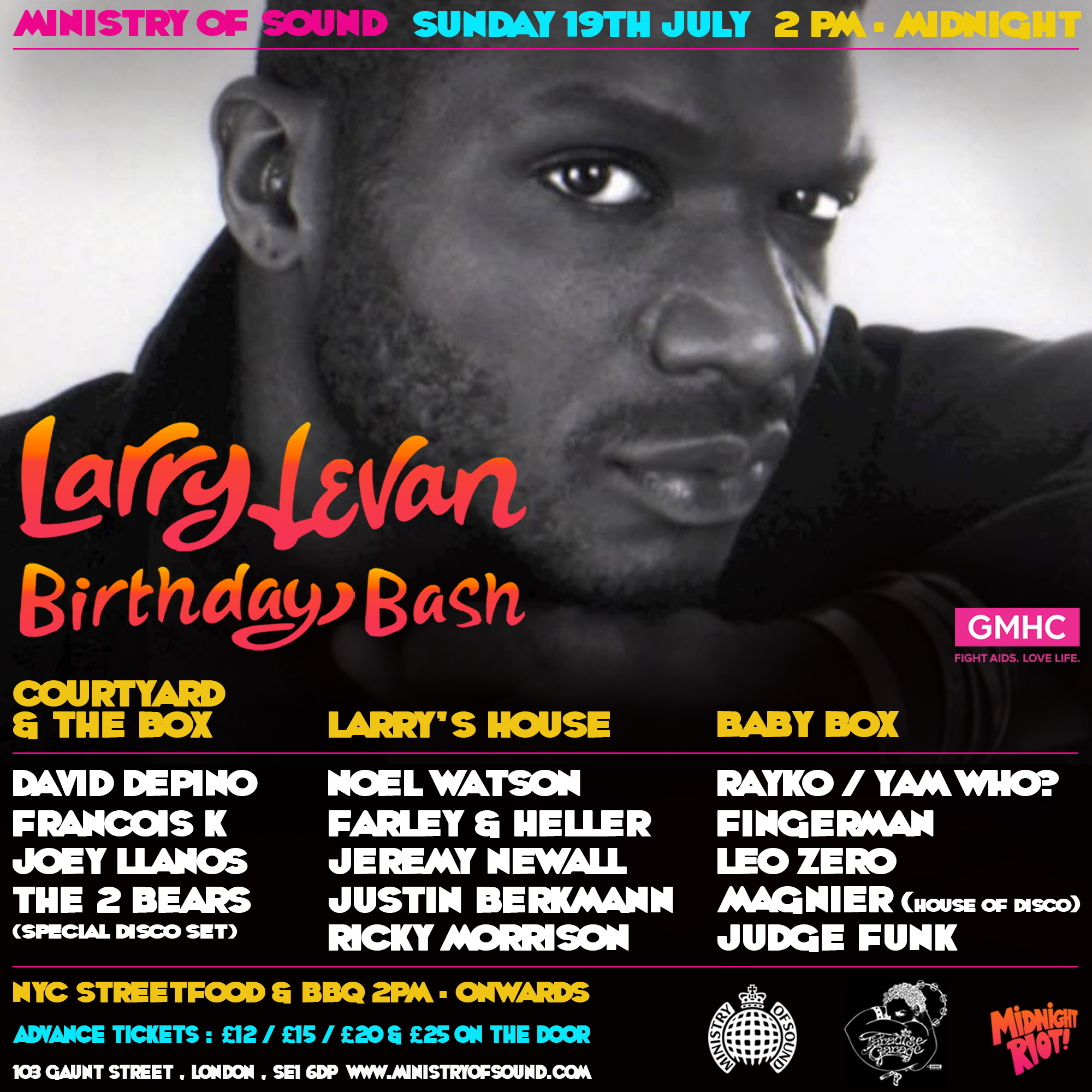 UNION PLEASURE Larry Levan Tシャツ 2018 Larry Levan Paradise Garage T-Shirts for Sale | Redbubble