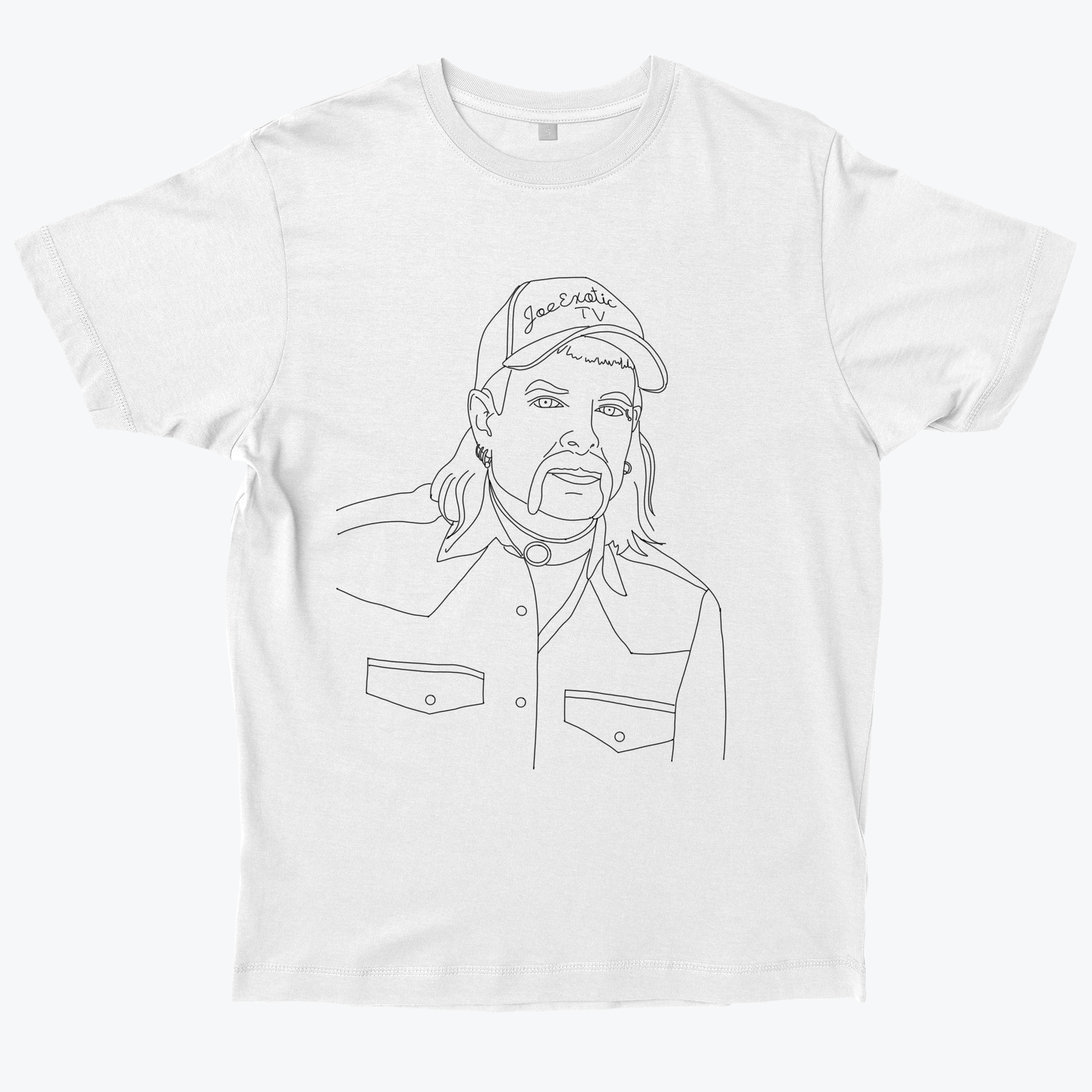 Line drawing Joe exotic | Everpress