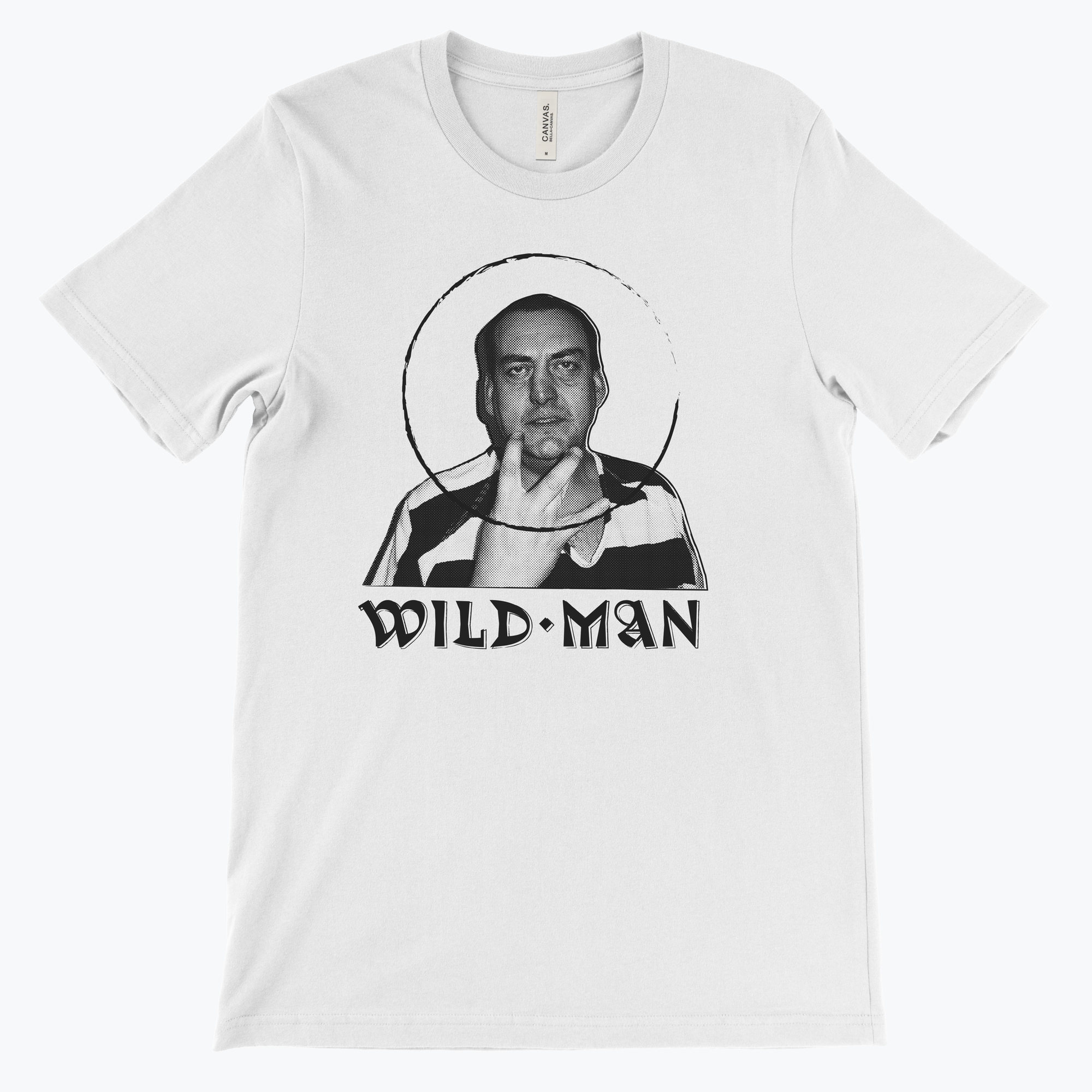 wild man wizard t shirt