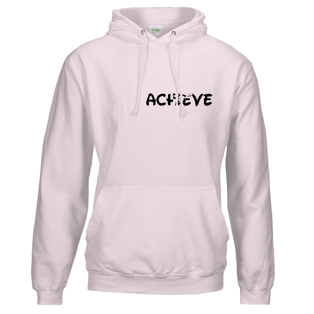 basic pink hoodie