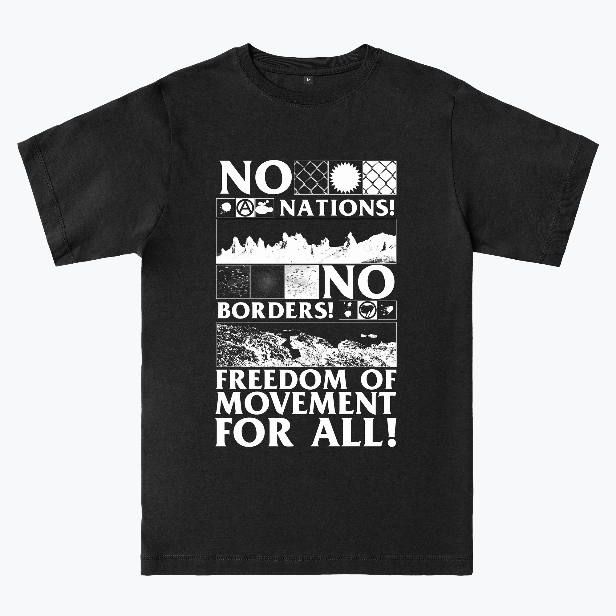 No Nations! No Borders! apparel Everpress