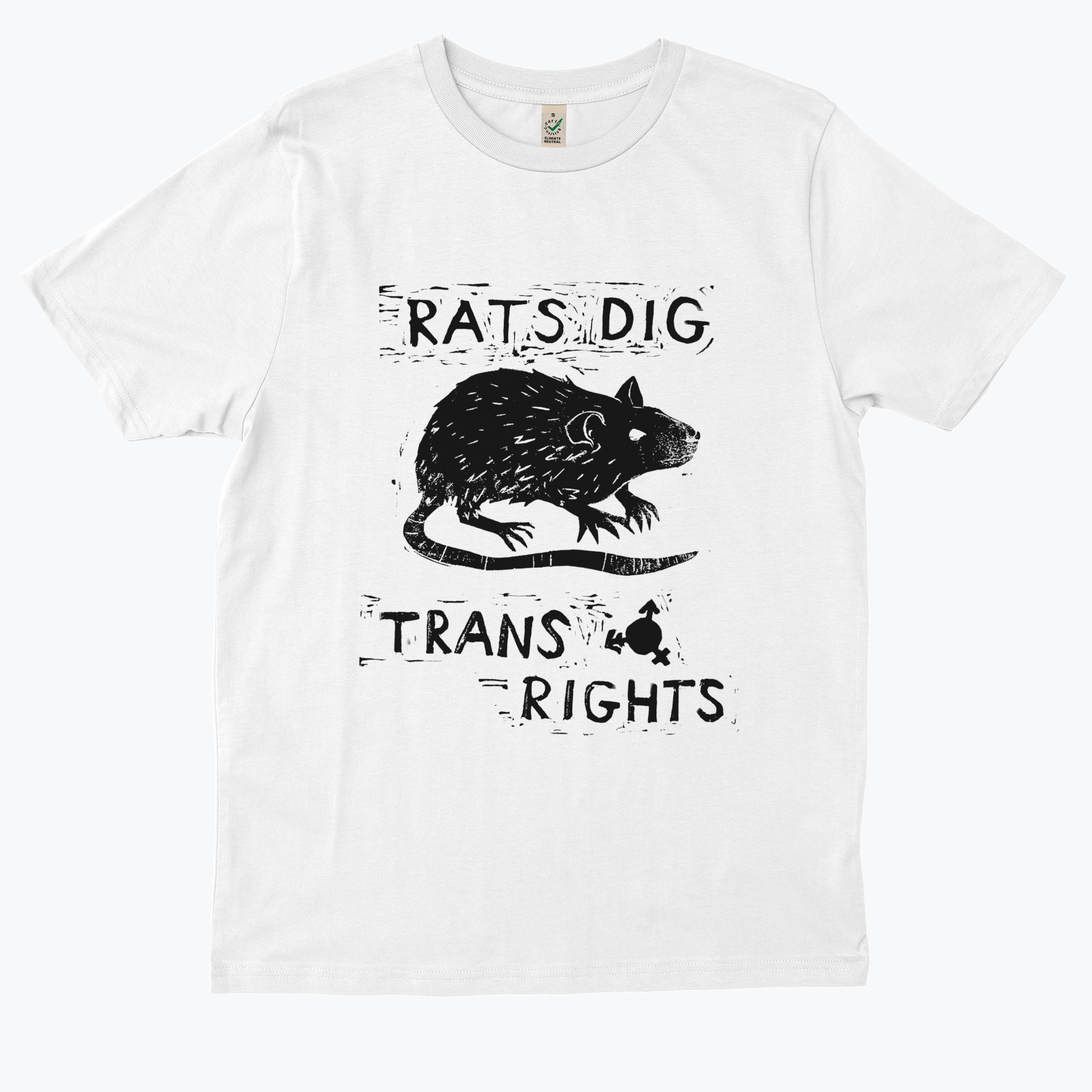 rats dig trans rights | Everpress