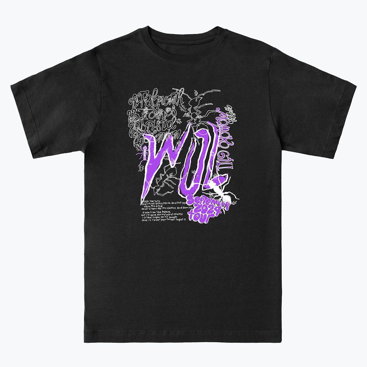 ★2024SS新作★WOOALONG★OG logo over fit T-shirts Wol 2024 tour t-shirt | Everpress