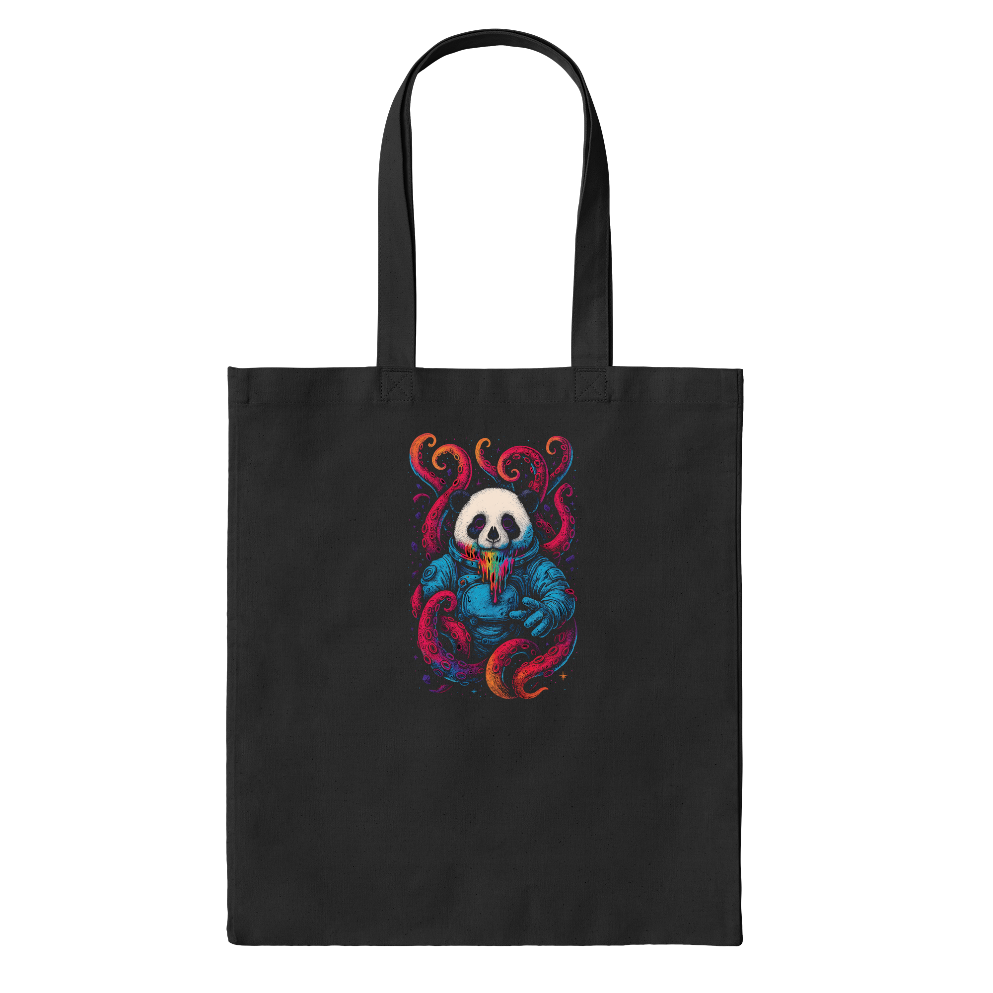 Cosmic Panda Kraken Bag in Black