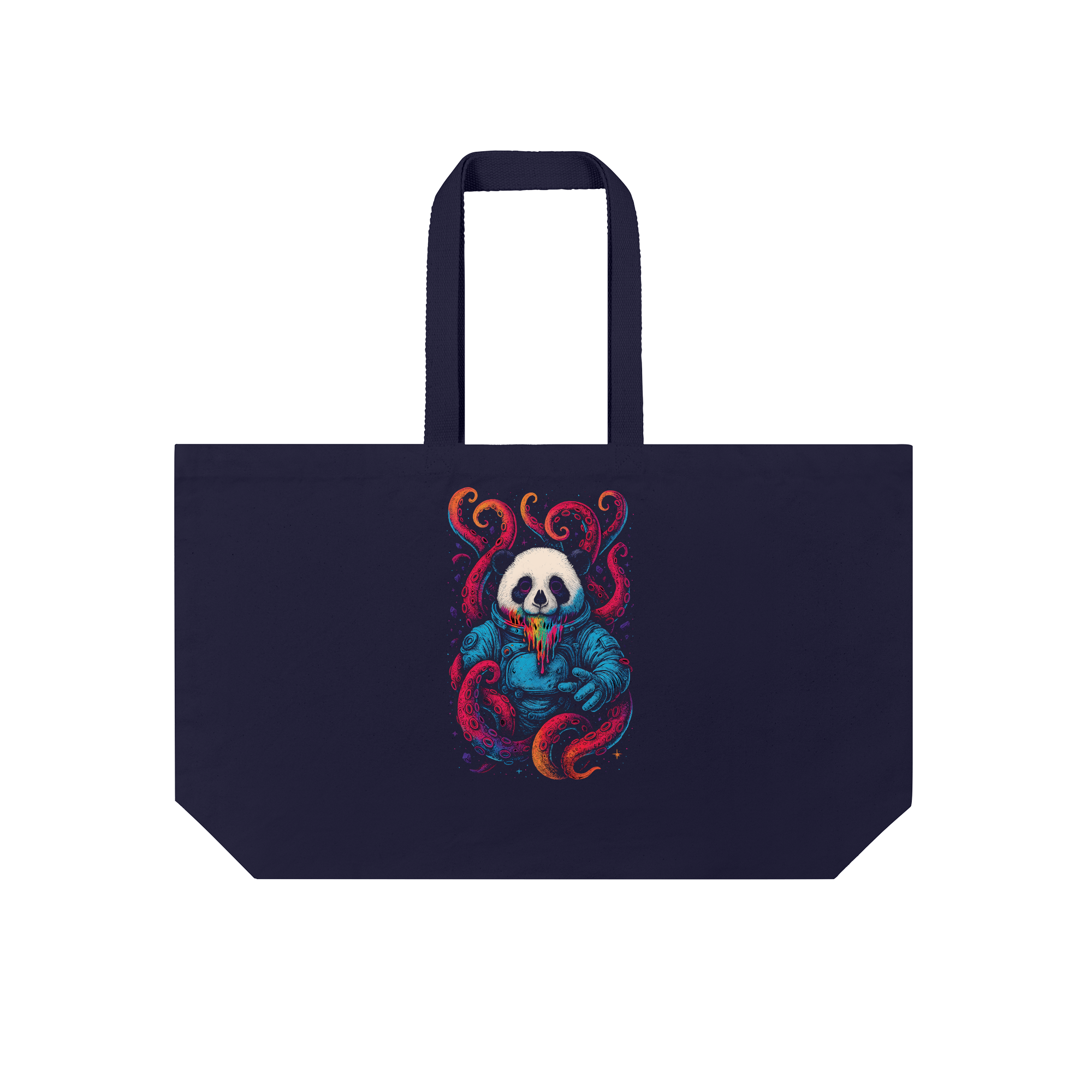 Cosmic Panda Kraken Bag in French Navy