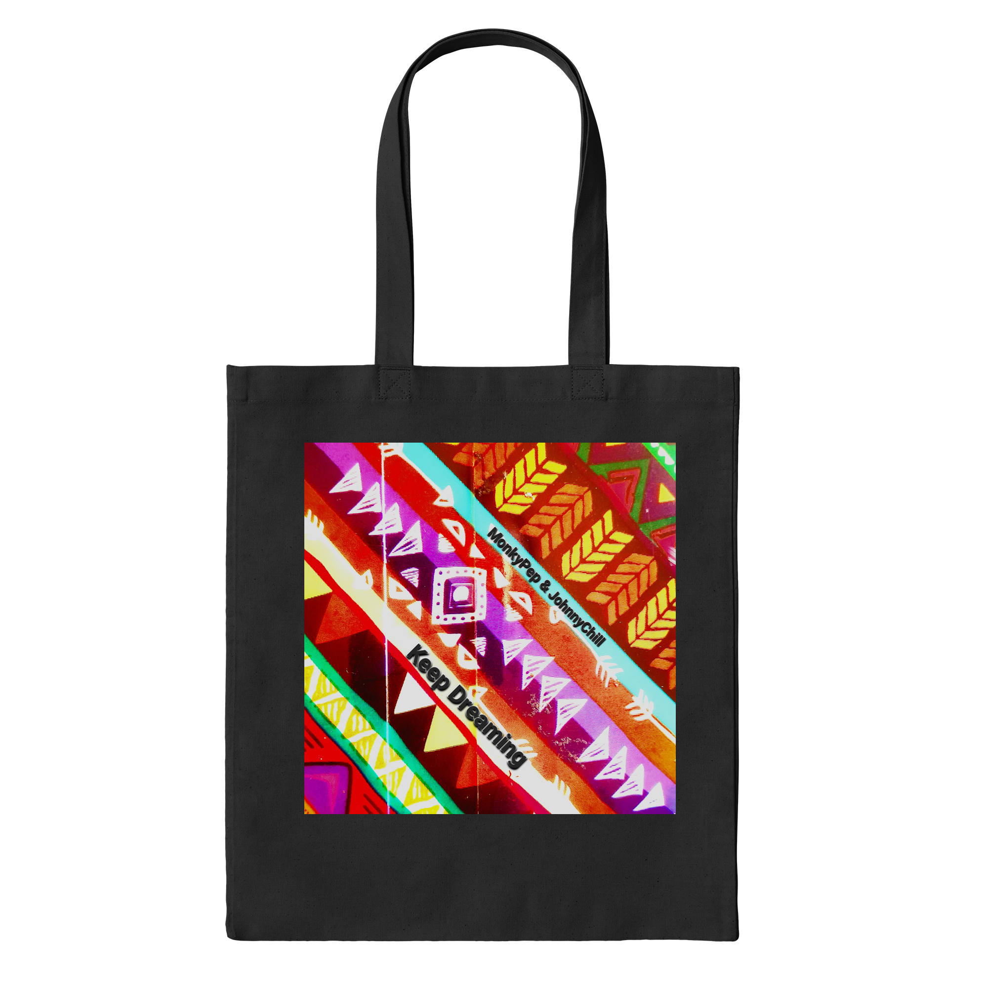 Back Keep Dreaming Bag in Black