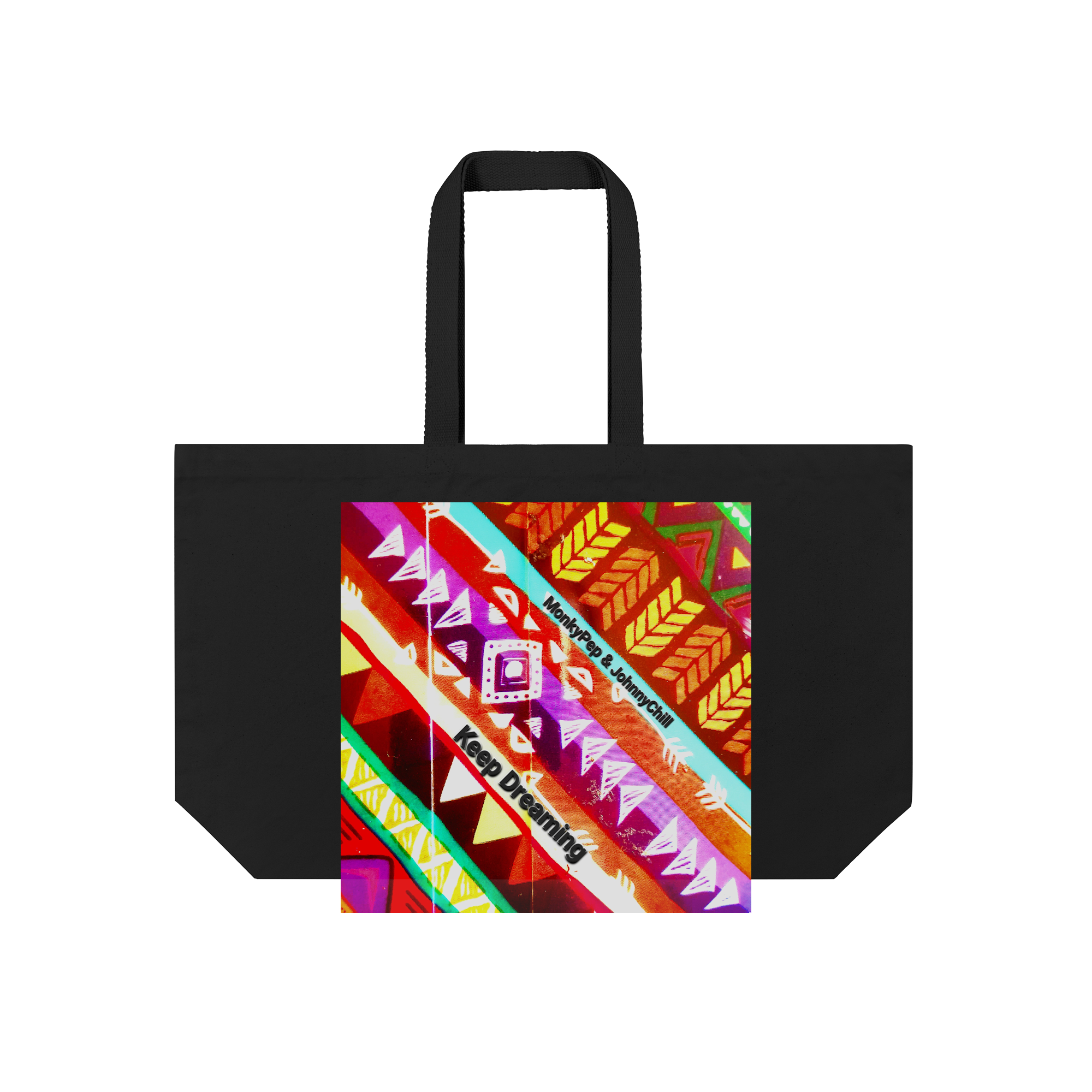 Back Keep Dreaming Bag in Black