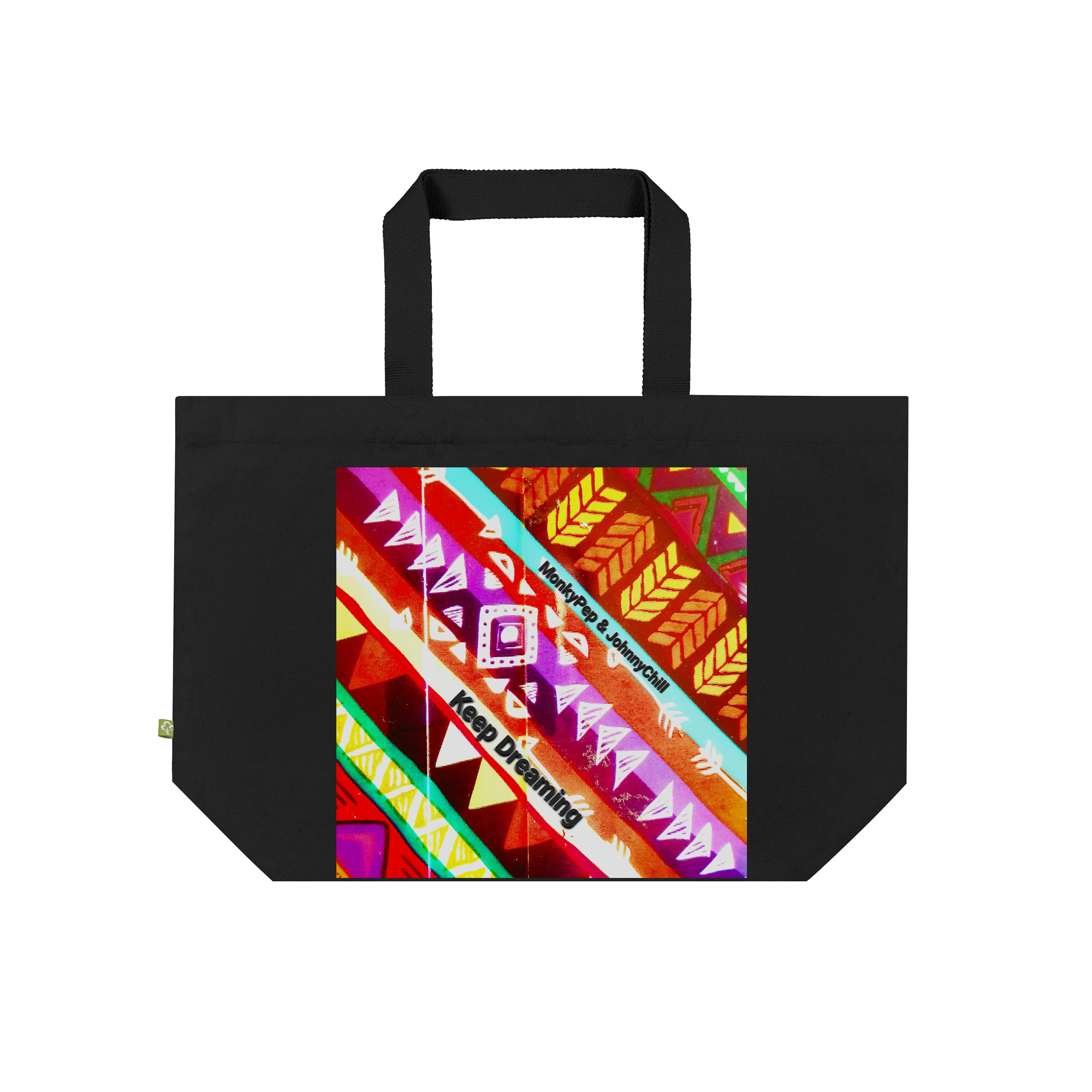 Back Keep Dreaming Bag in Black