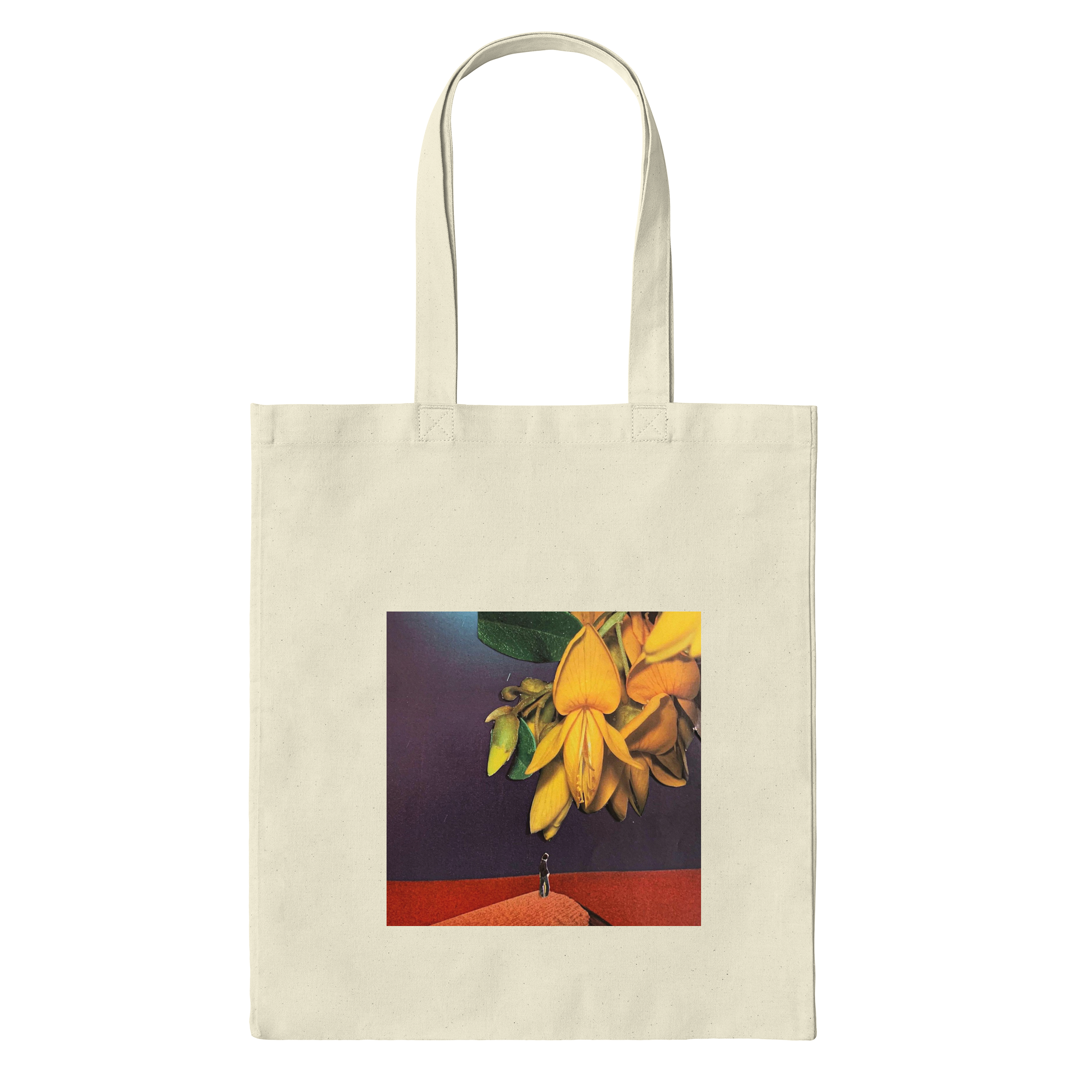 Immaterial Earth Records "logo" Bag in Natural