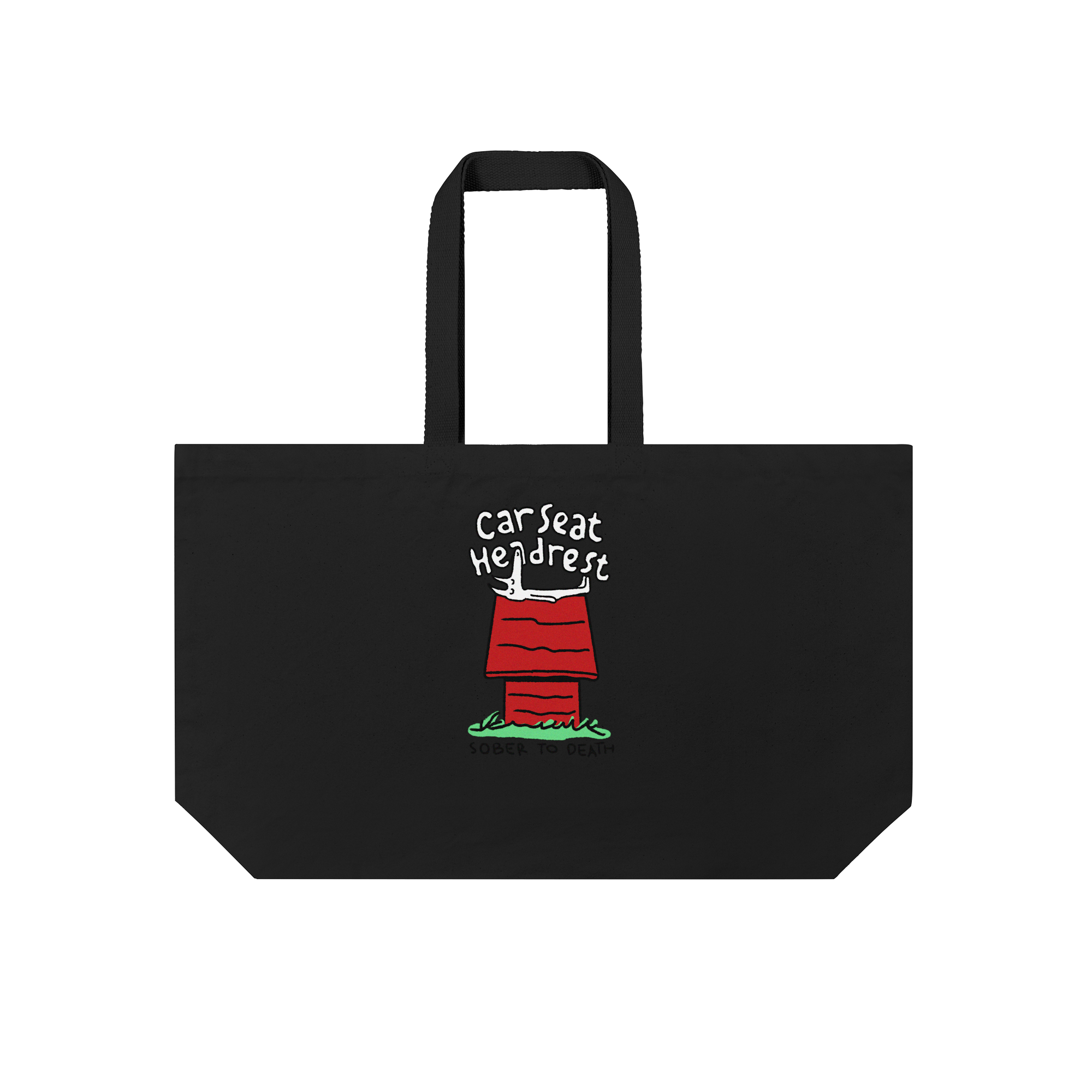 Car Seat Headrest - Sober To Death Bag in Black