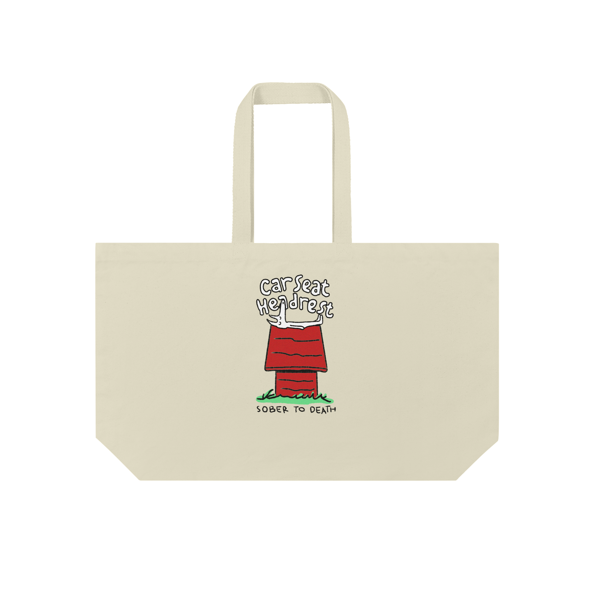 Car Seat Headrest - Sober To Death Bag in Natural