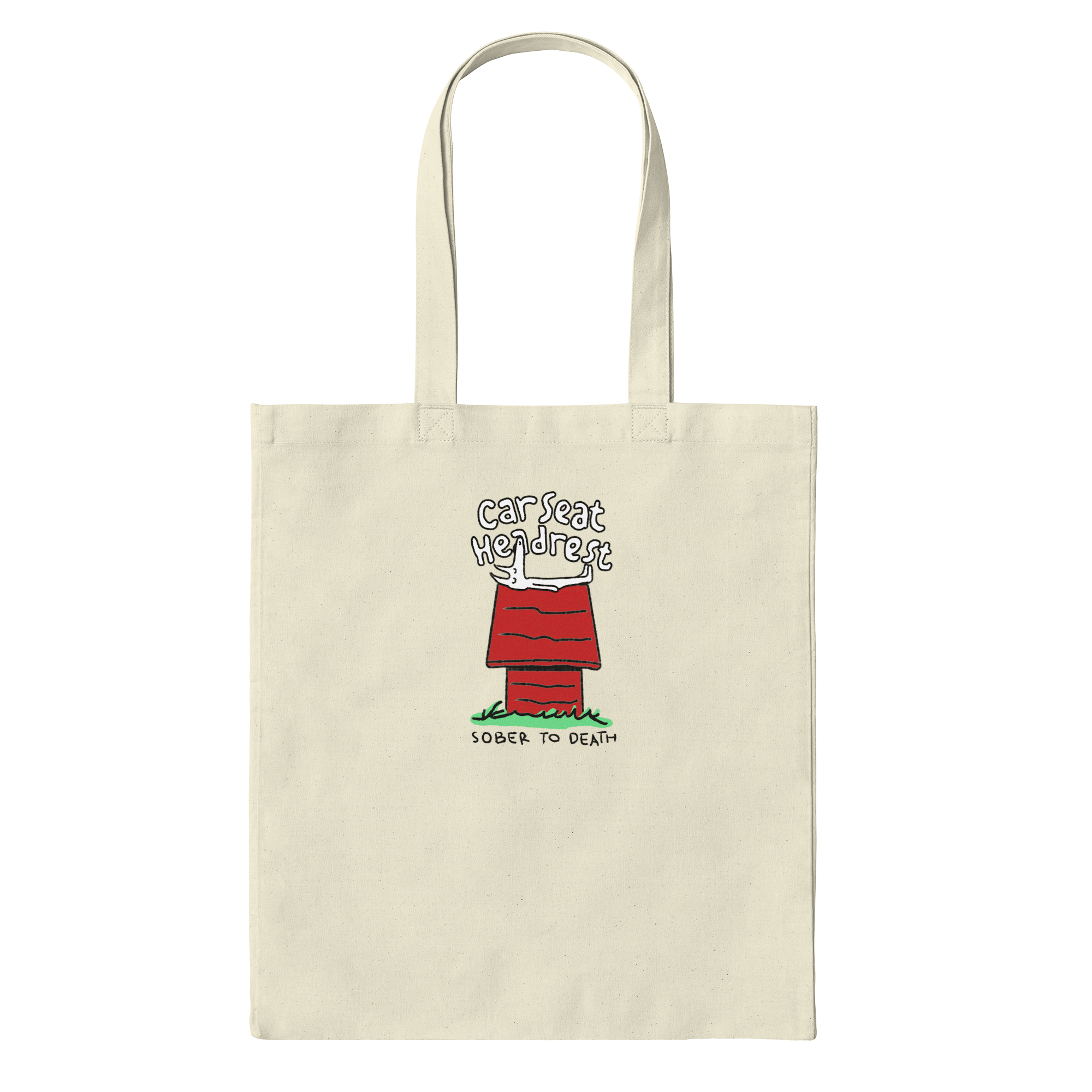 Car Seat Headrest - Sober To Death Bag in Natural