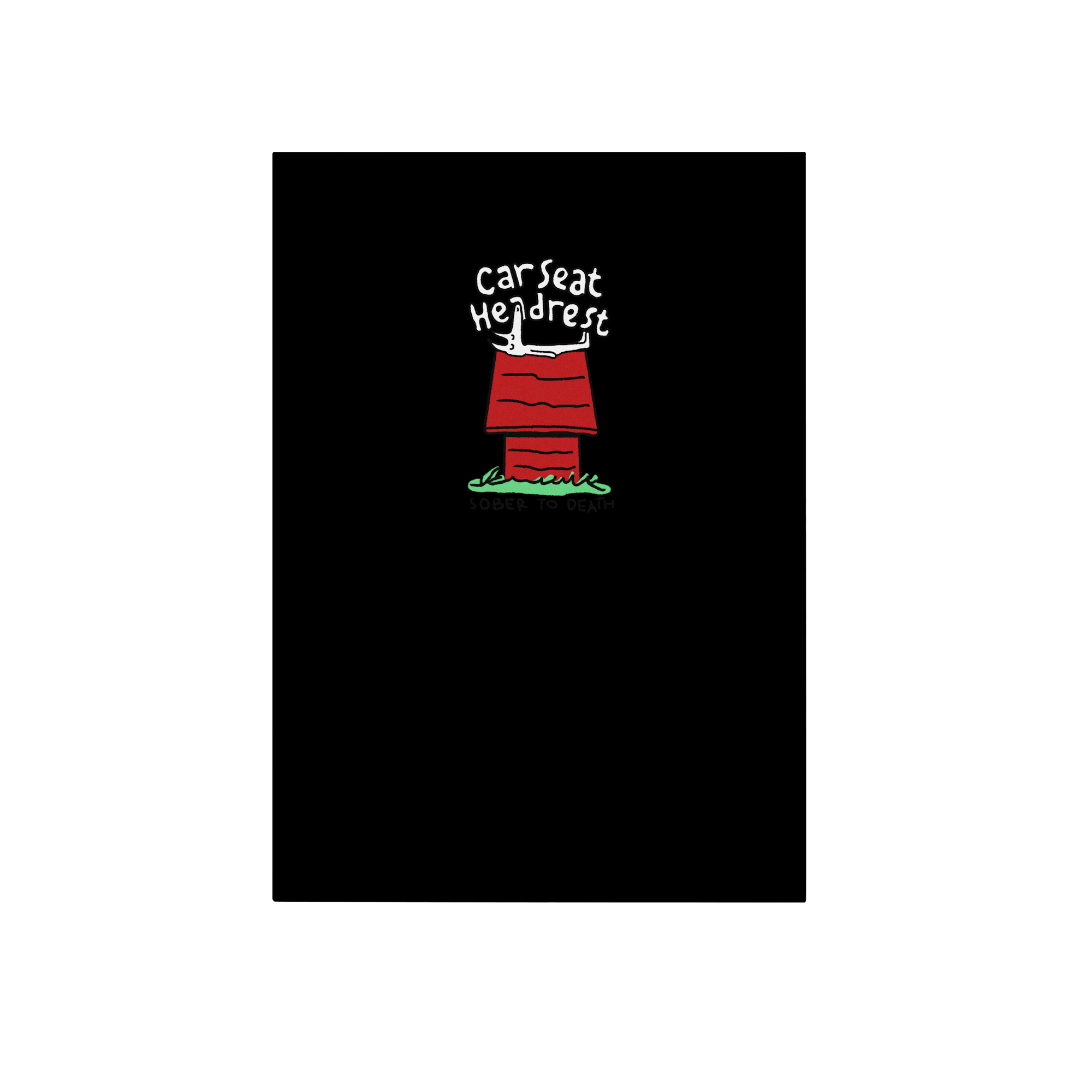 Car Seat Headrest - Sober To Death Lifestyle in Black