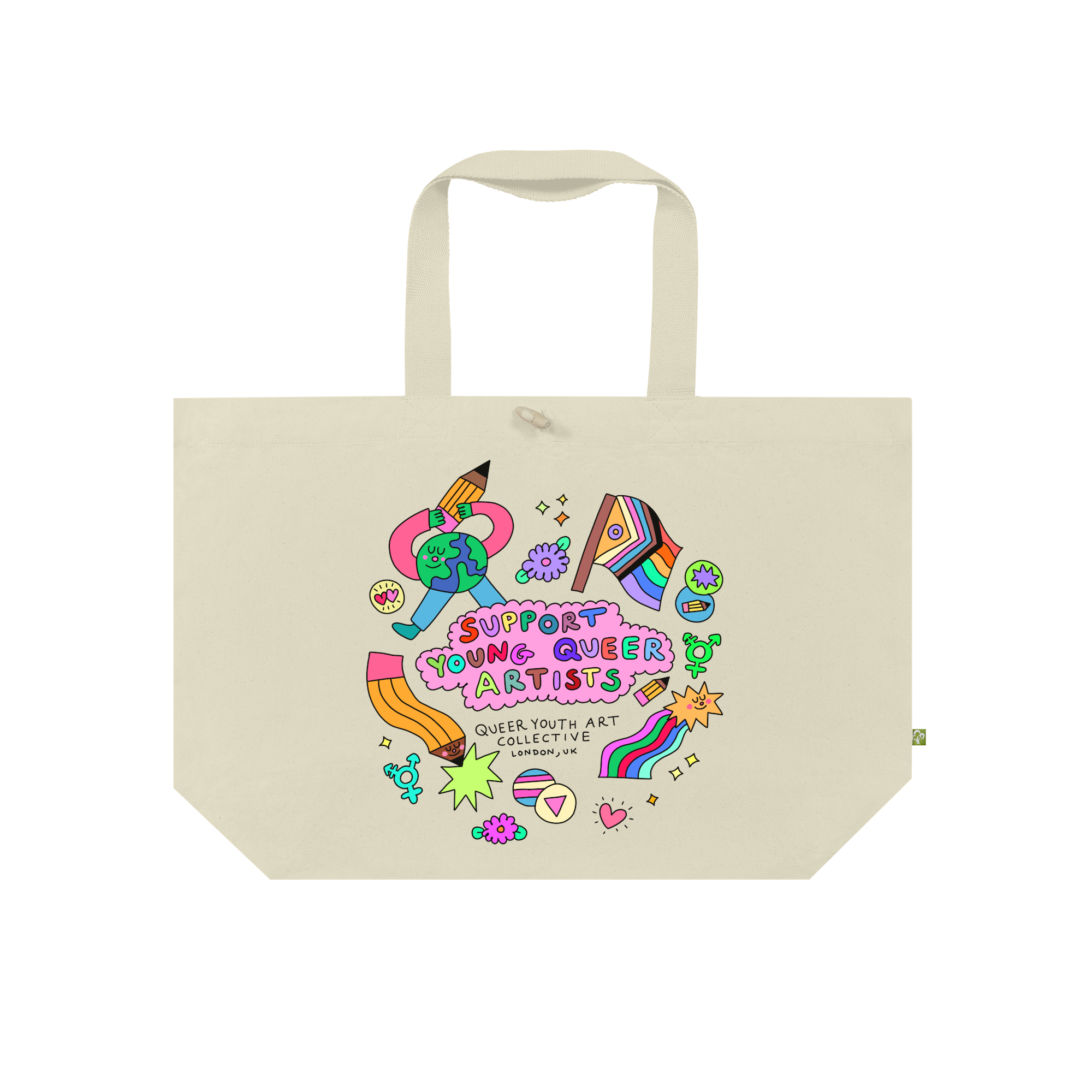 Qyac X Wednesday Holmes Bag in Natural