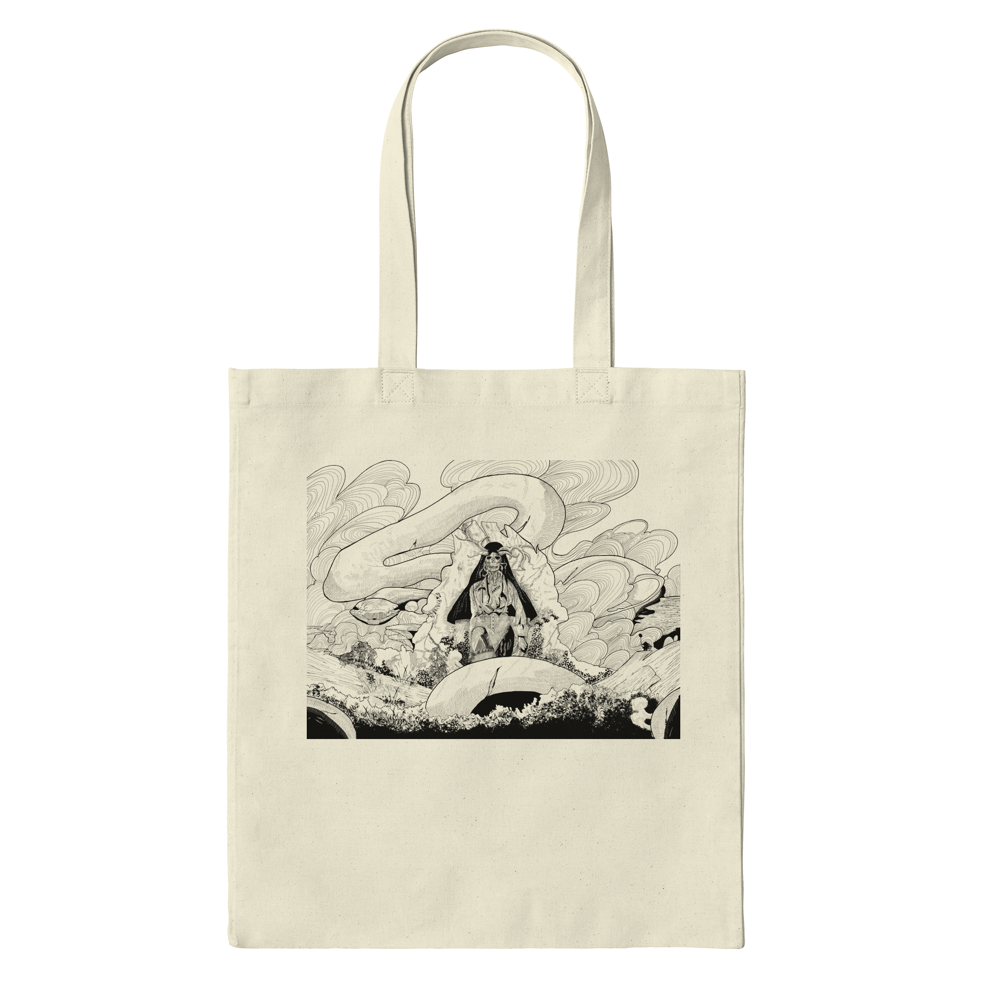 Life Skull Bag in Natural