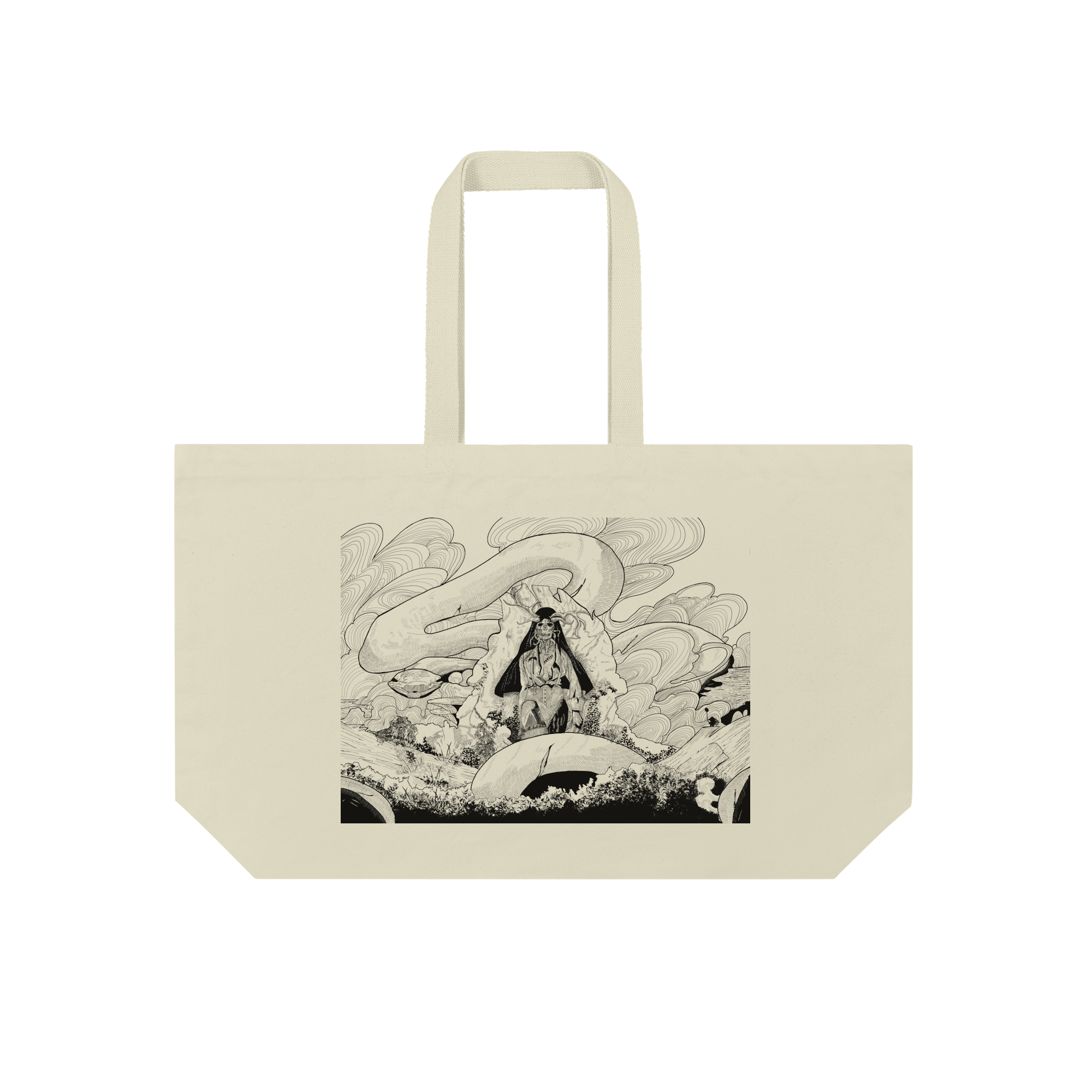 Life Skull Bag in Natural