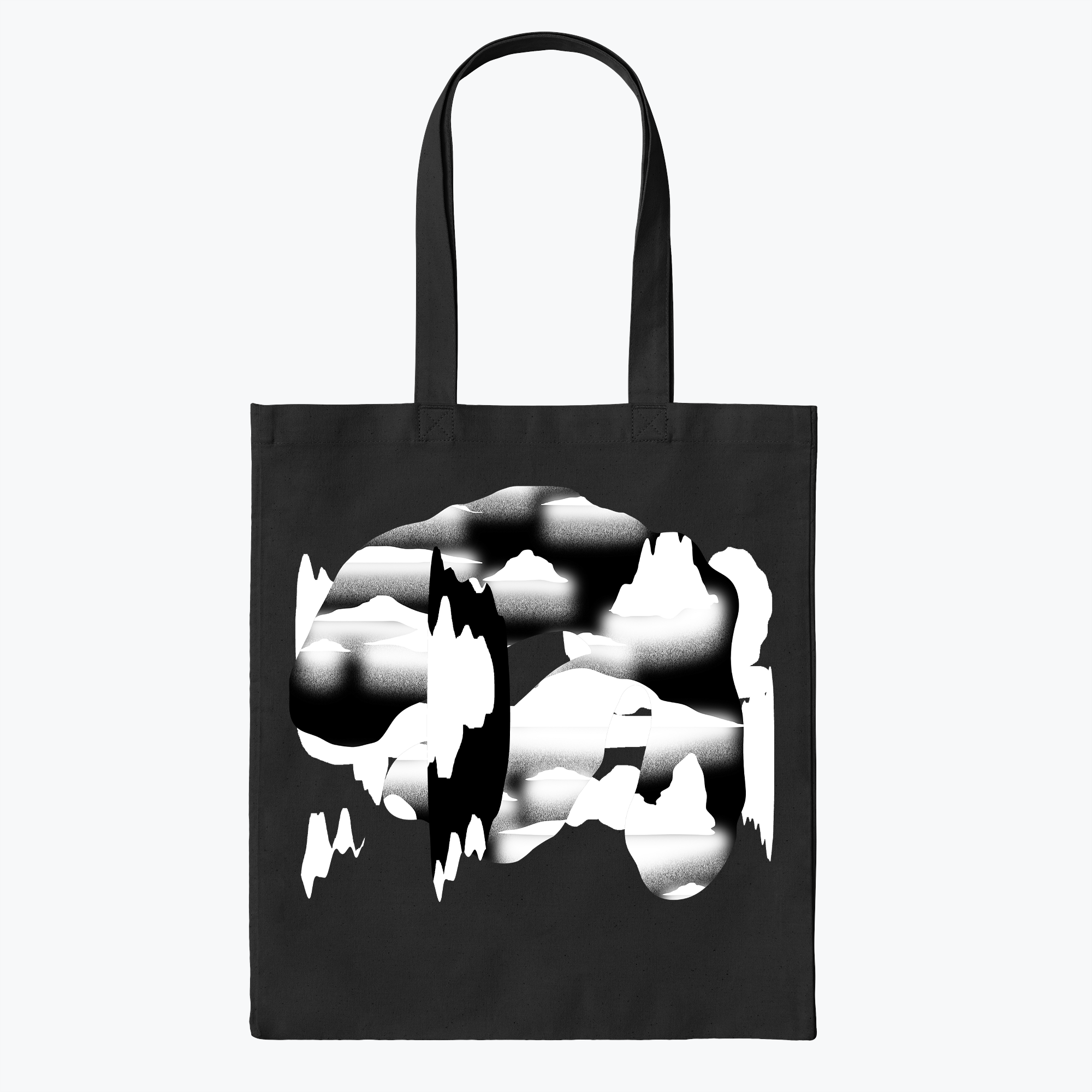 Out Of Nowhere Tote Bag in Black
