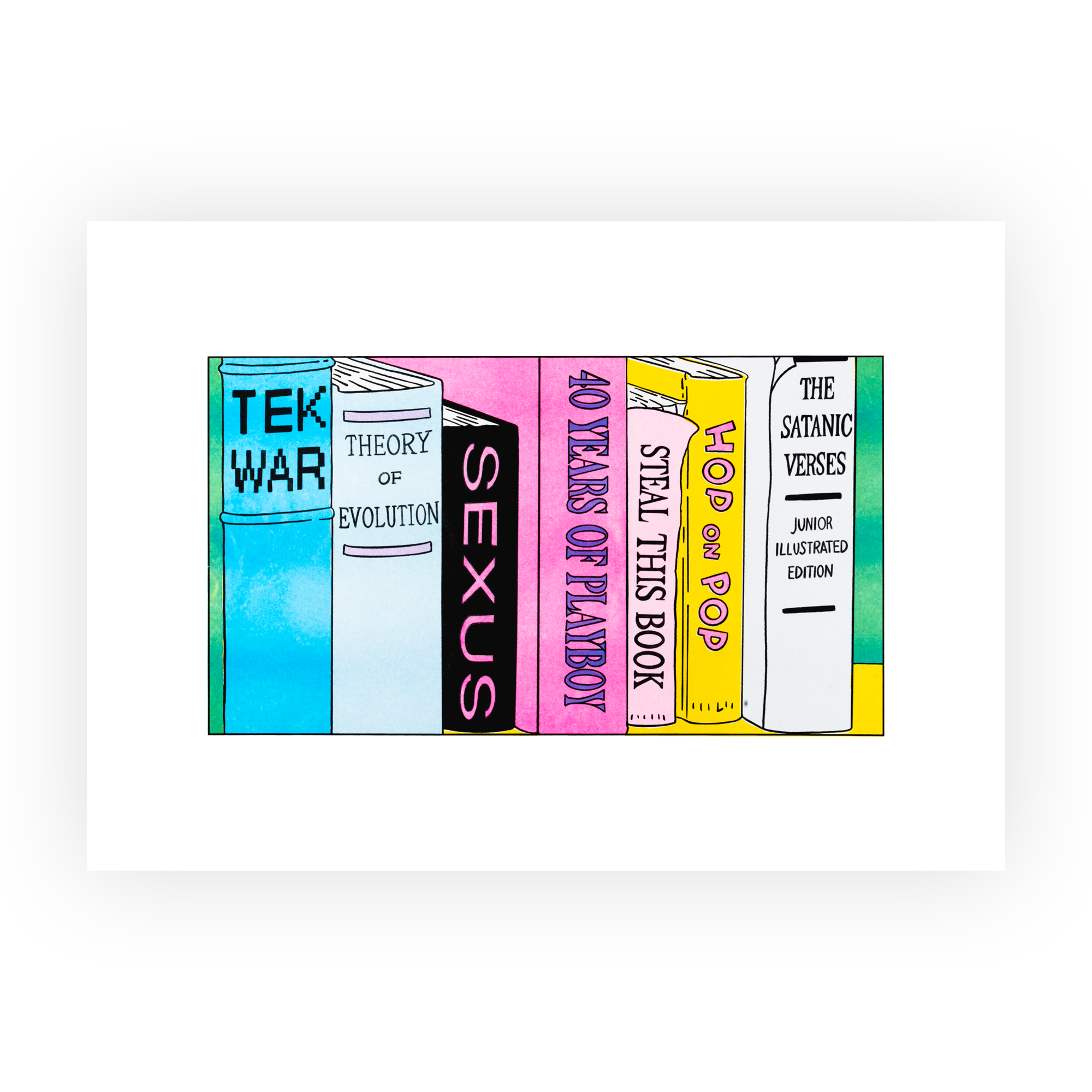 Books Art Print in Art print