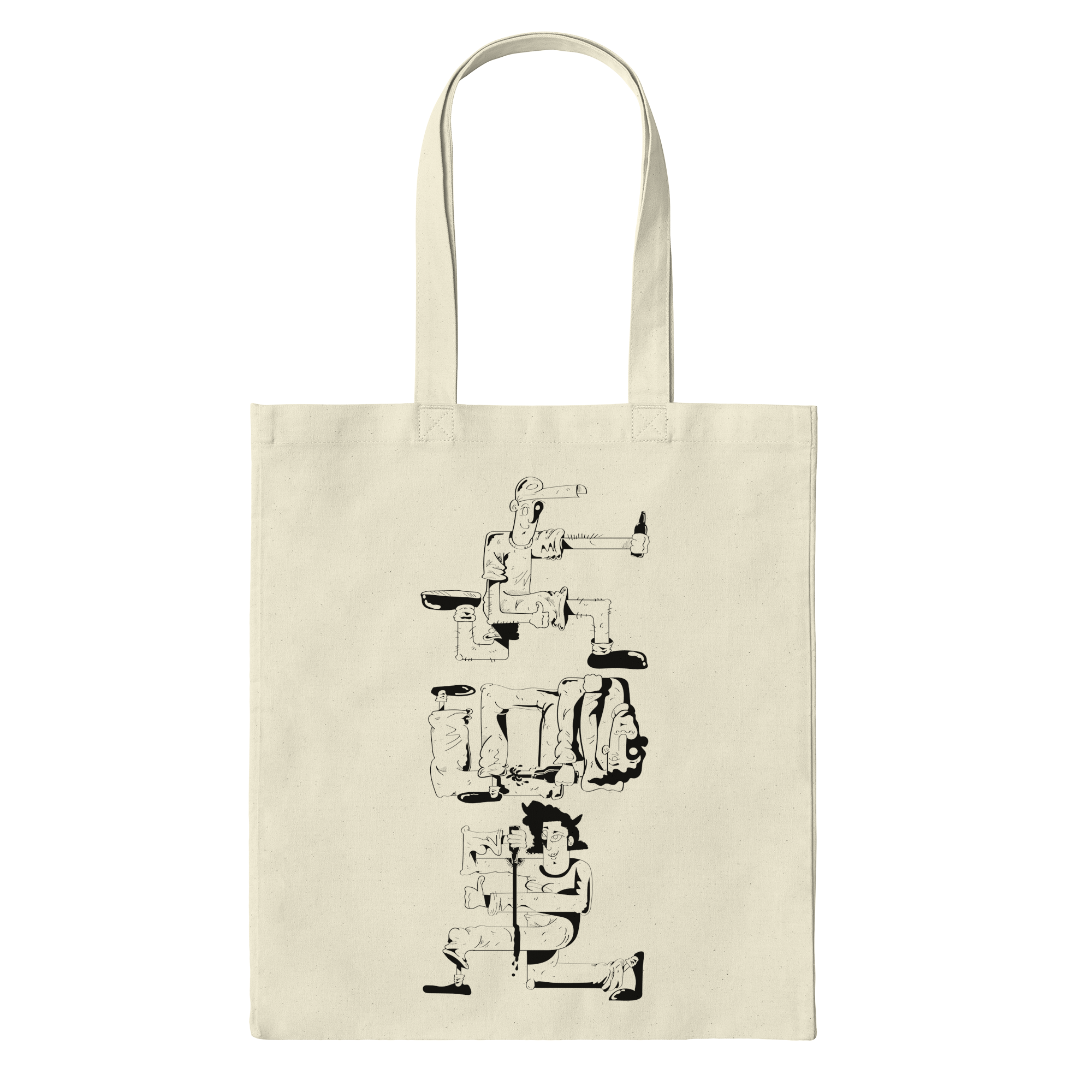 Drinks On The Town Bag in Natural