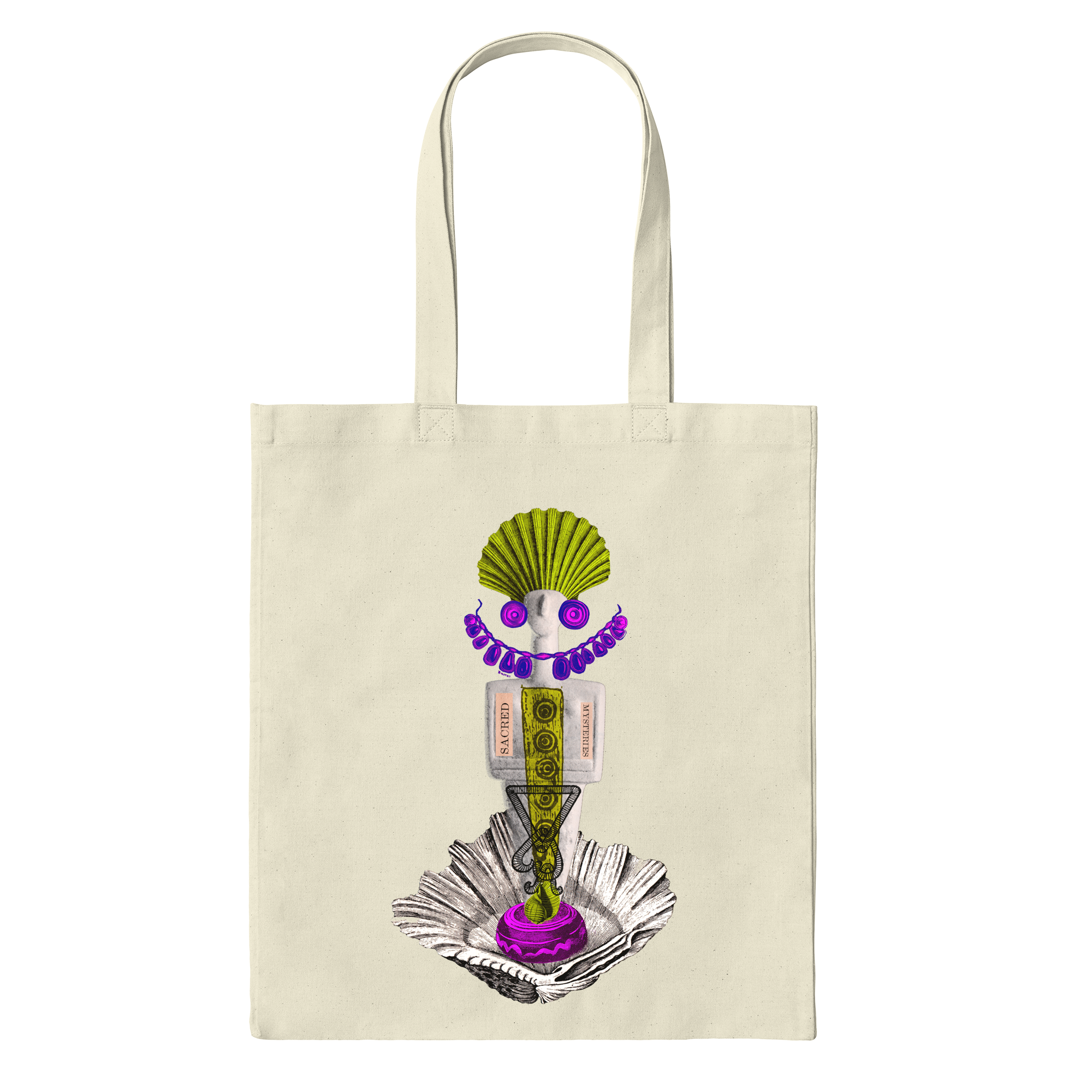 Sacred Mysteries Bag in Natural