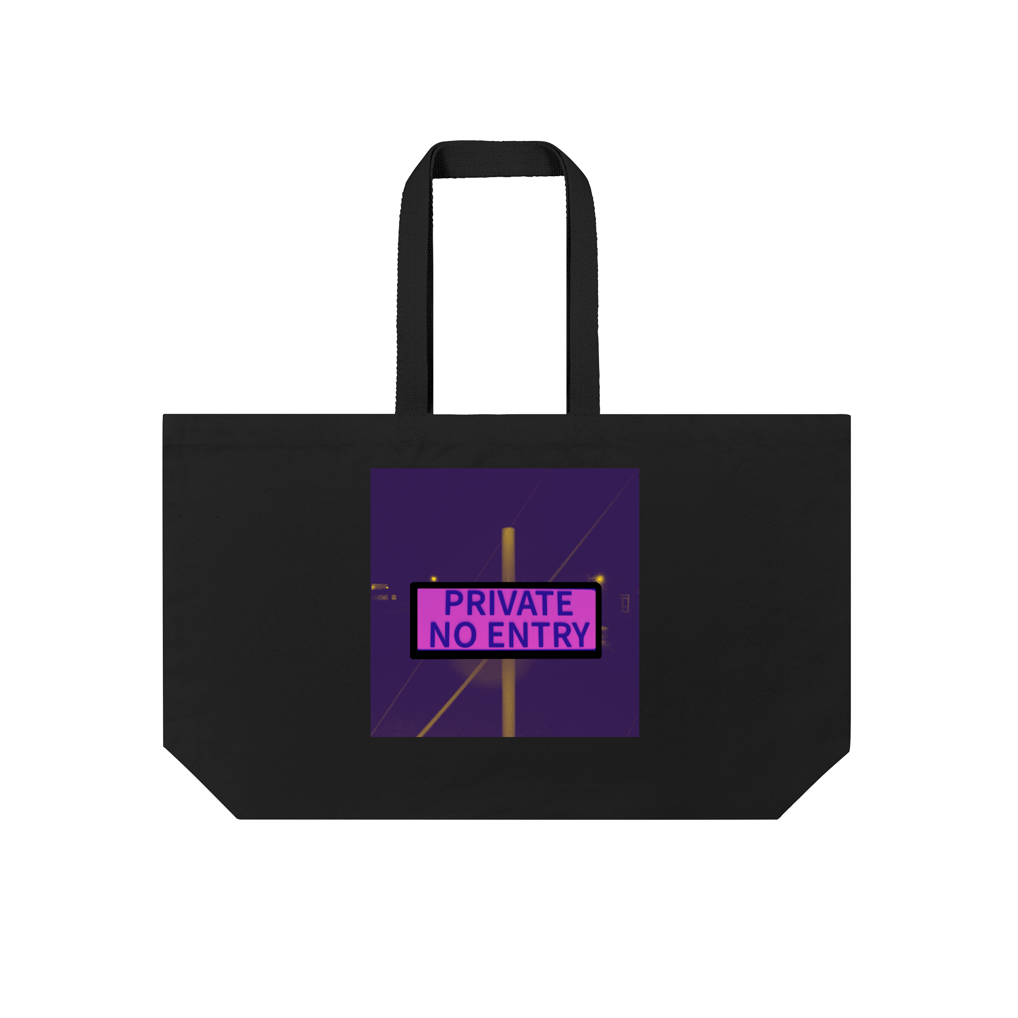 Private No Entry Bag in Black