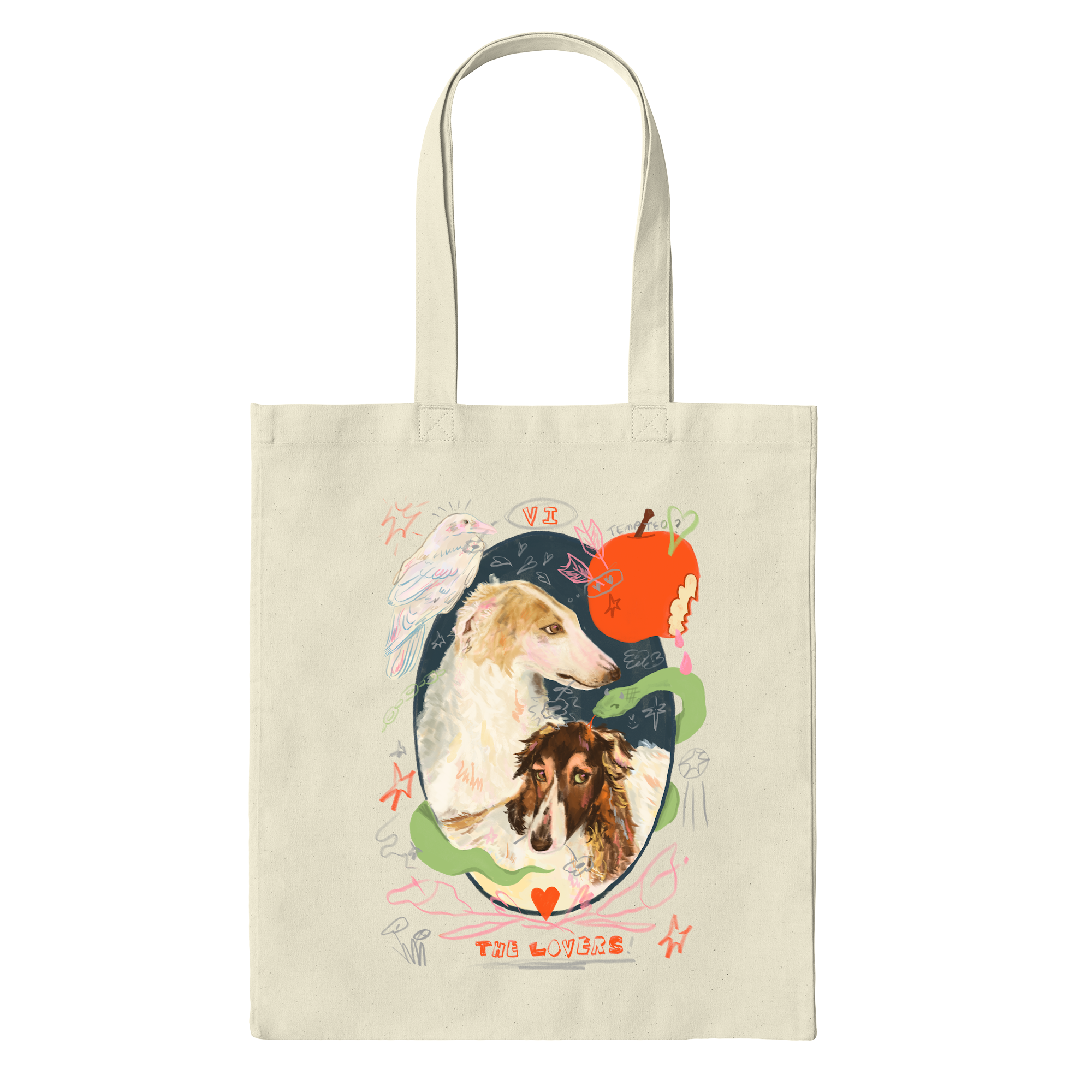 The Lovers Bag in Natural