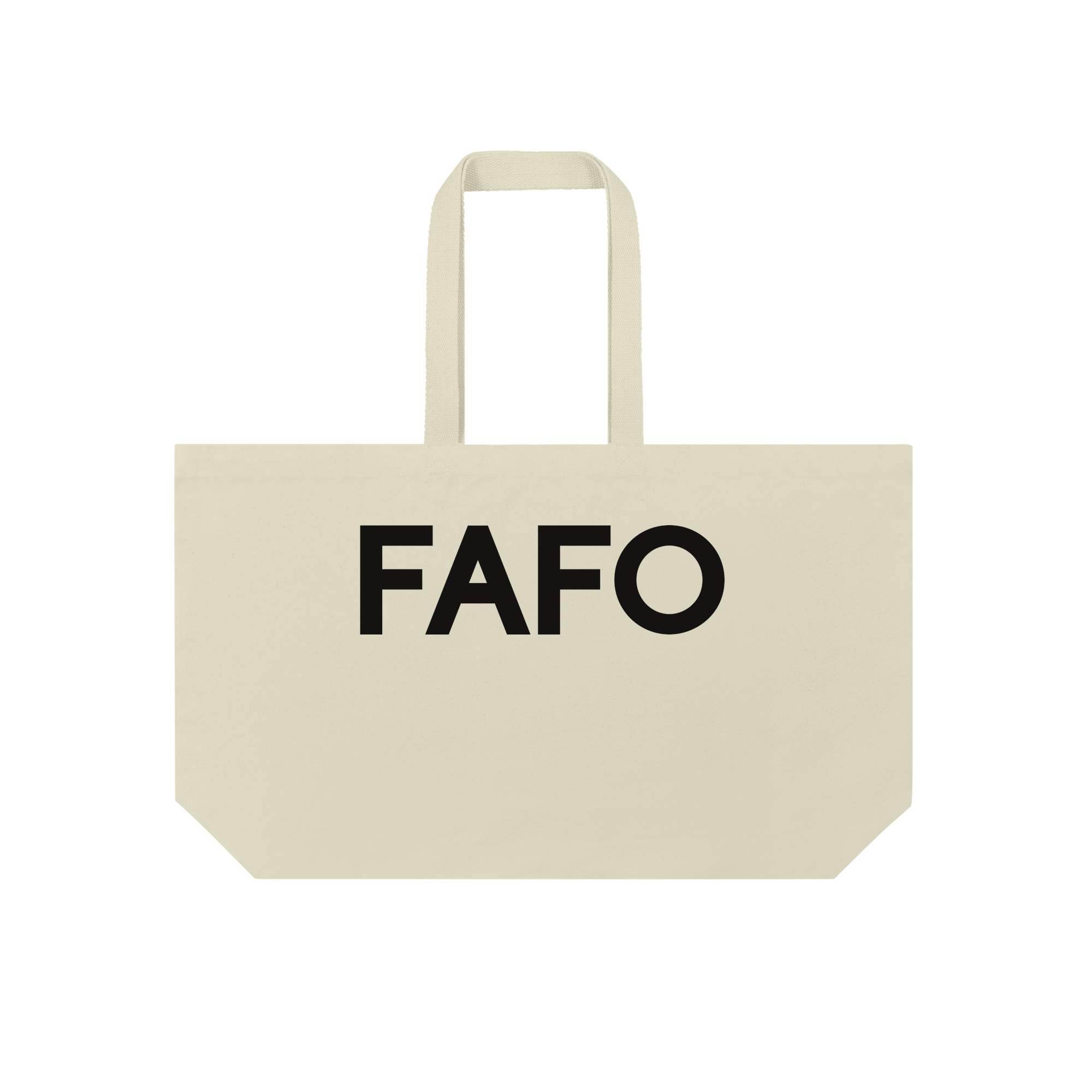 Fafo Fuck Around &amp; Find Out Bag in Natural