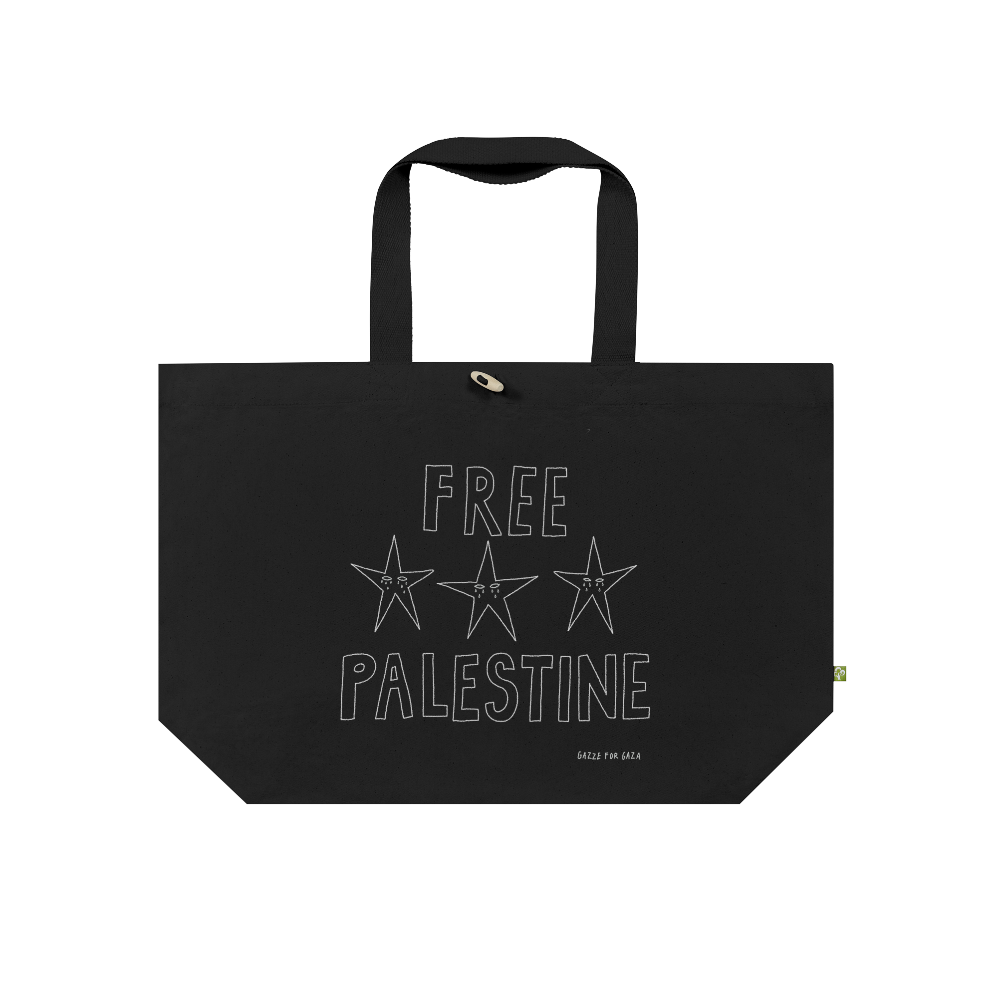 Gazze For Gaza By Emma Allegretti Bag in Black