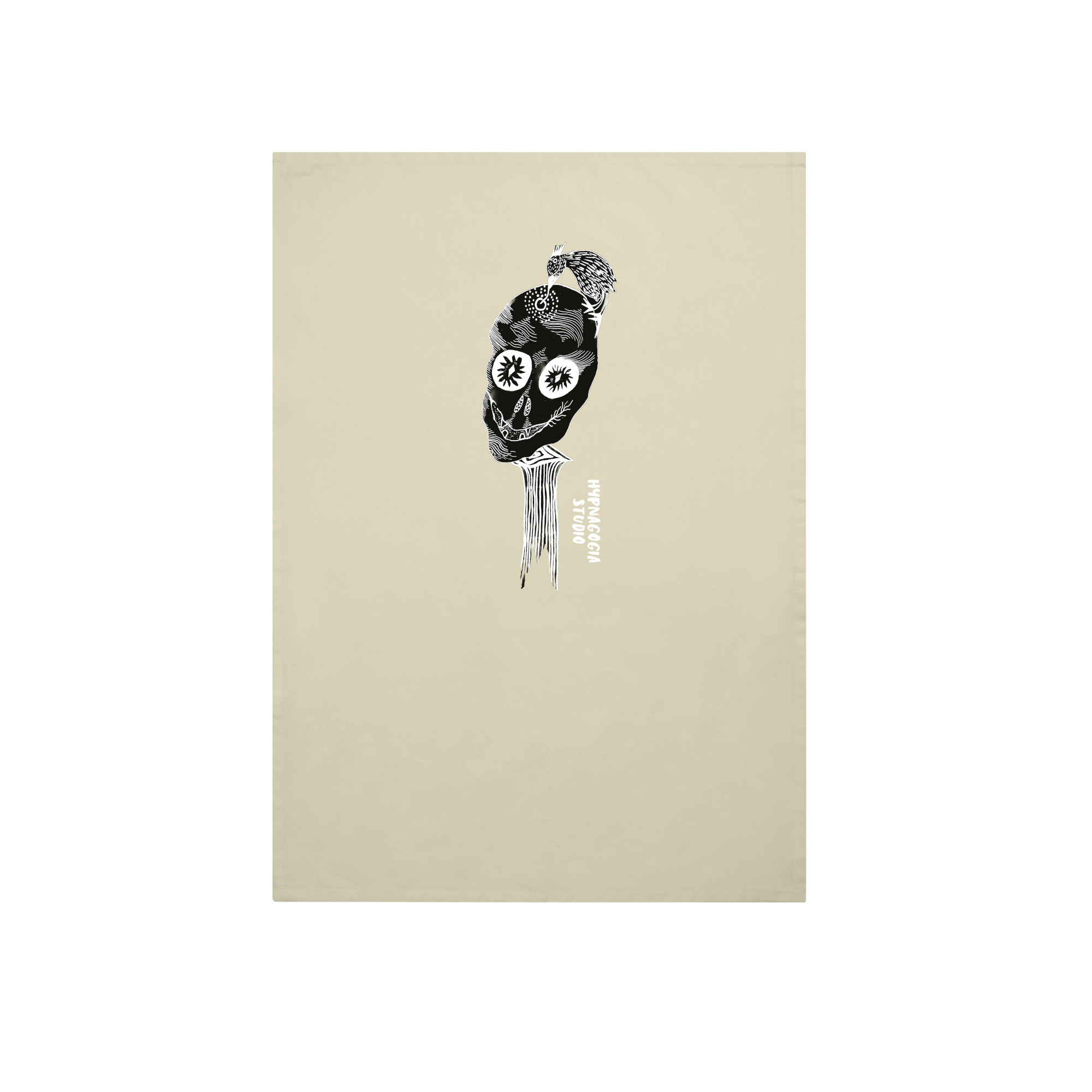 Skeleton And Bird Lifestyle in Natural