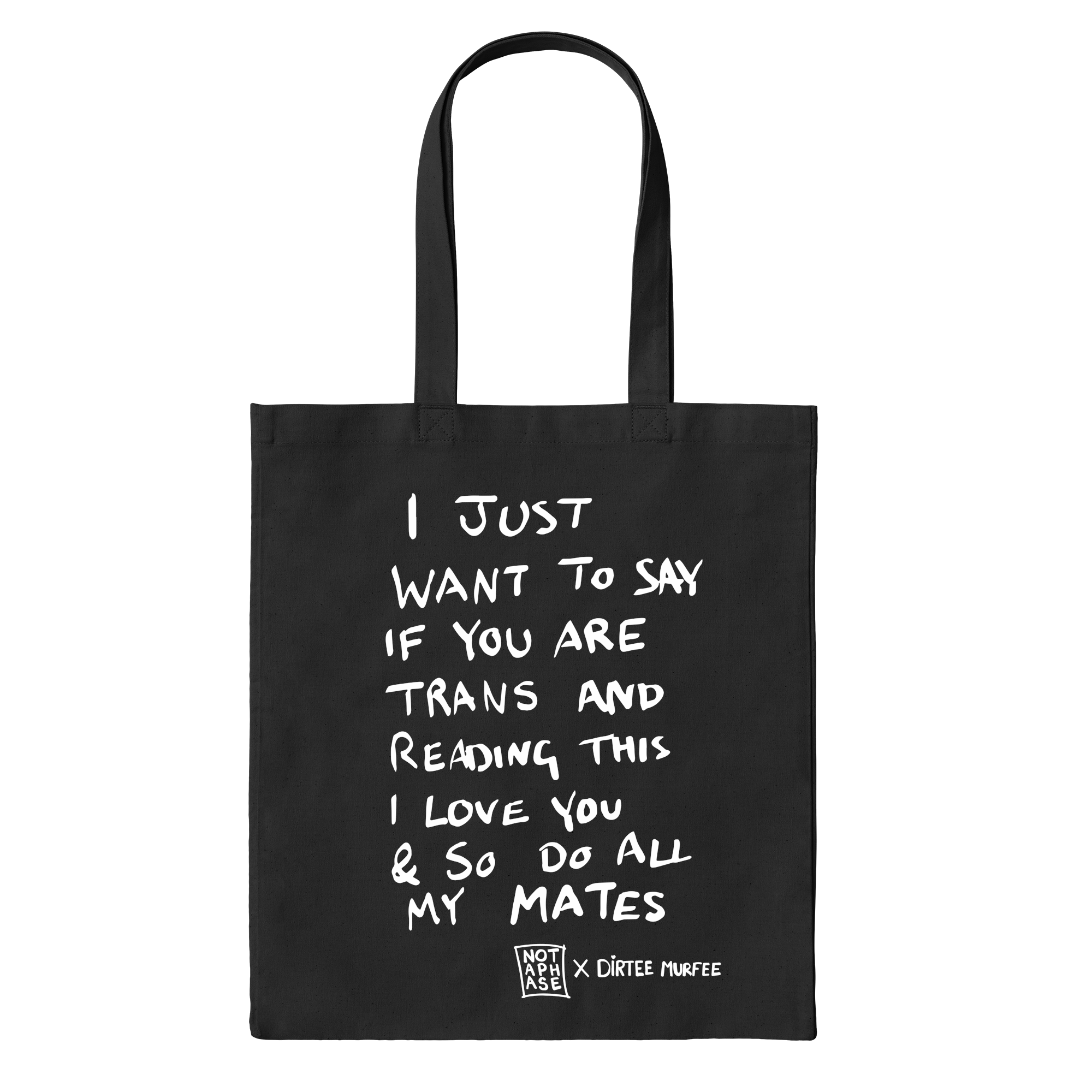 Nap X Dirtee Murfee Tote Bag in Black