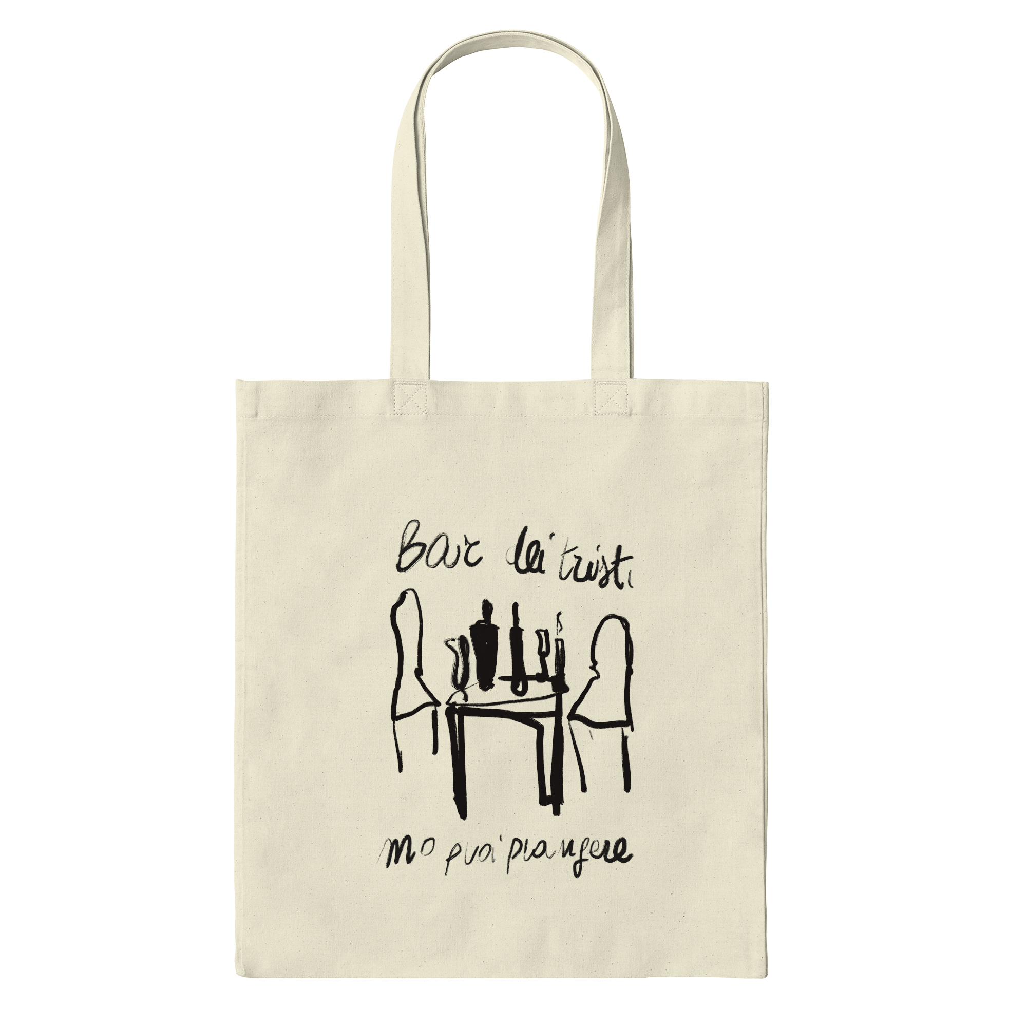 Bar Dei Tristi Ma Non Infelici Bag in Natural