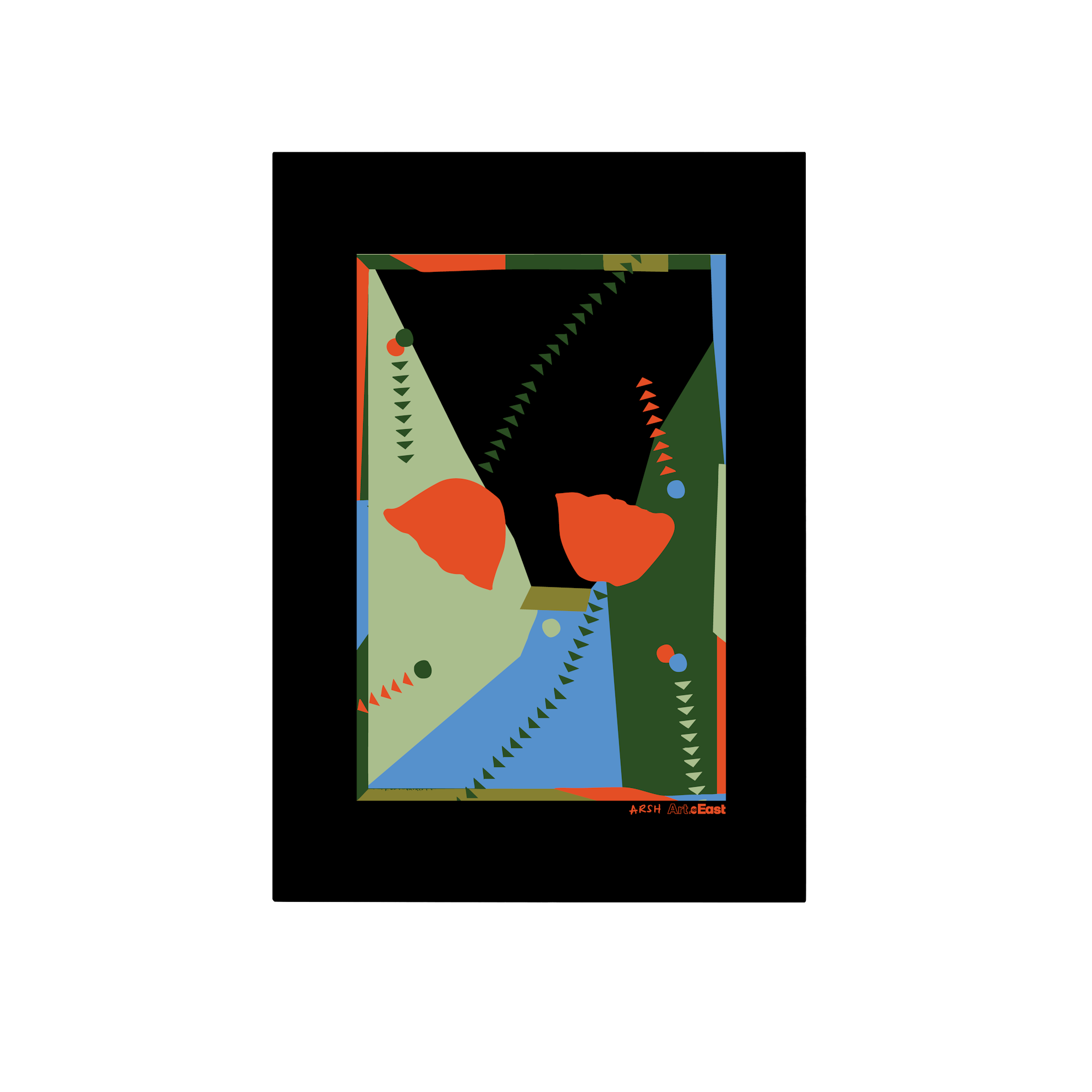 Arteeast Collab Series: Raziuddin Lifestyle in Black