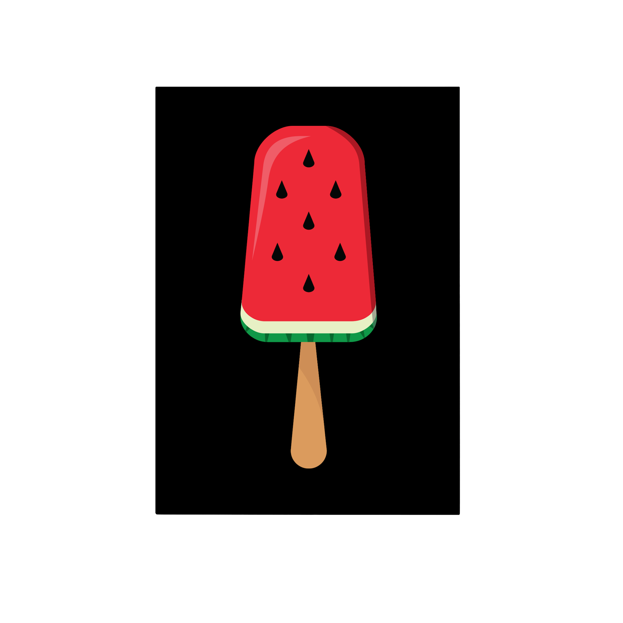 Forbidden Colours Tea Towel Lifestyle in Black