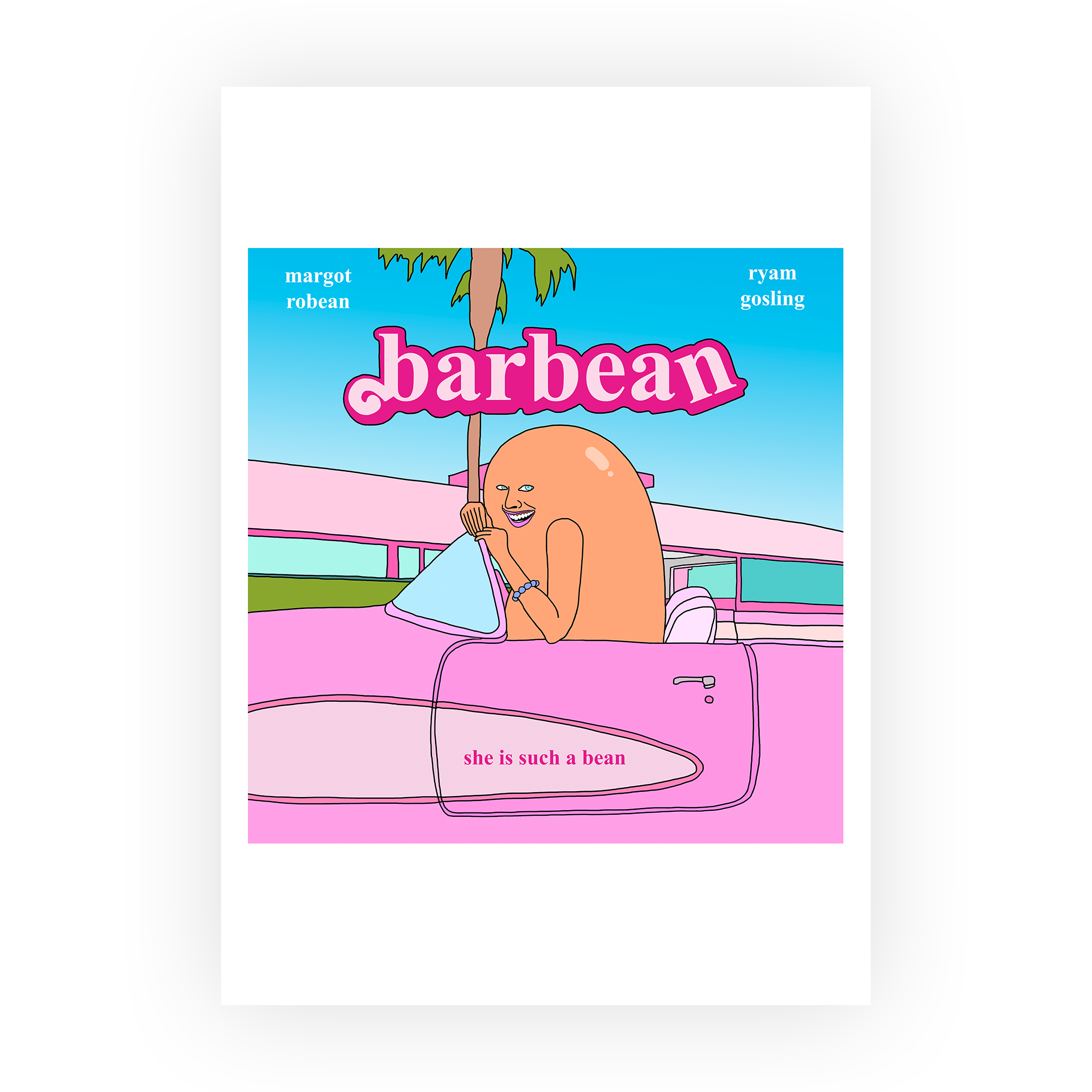 Barbean Art Print in Art print