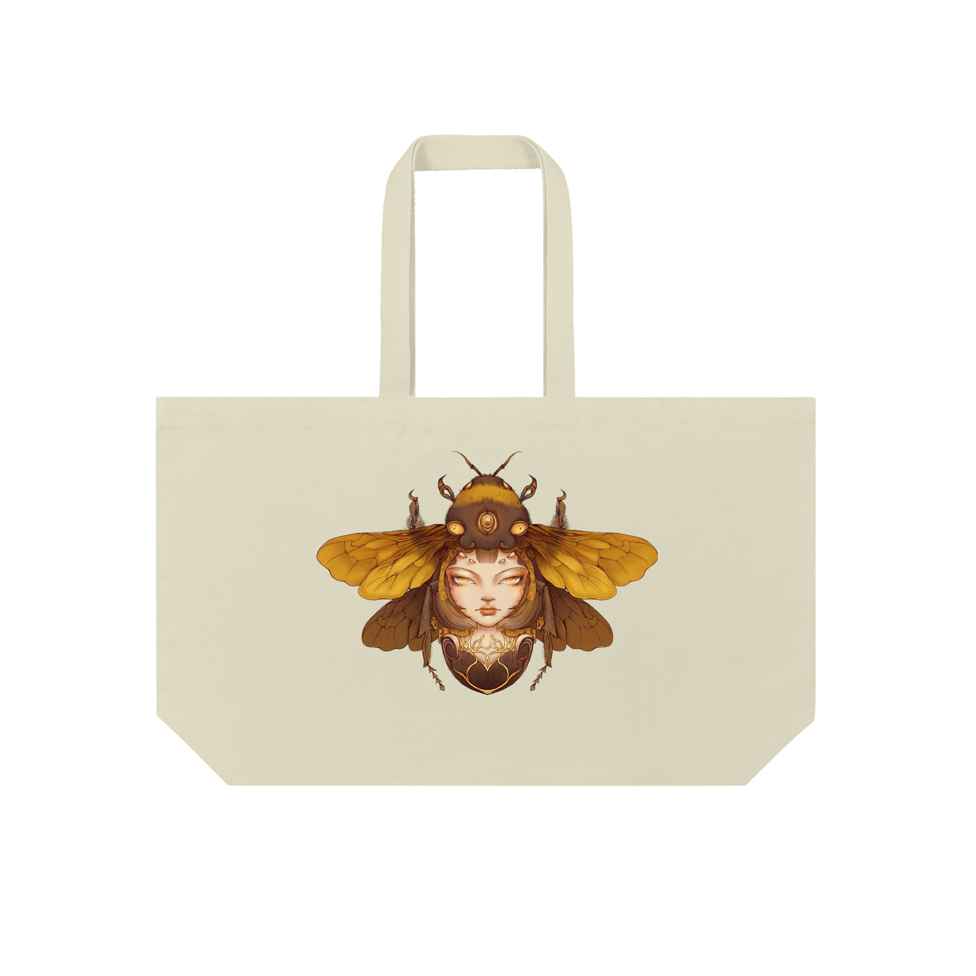 Wings Of Queens Bag in Natural