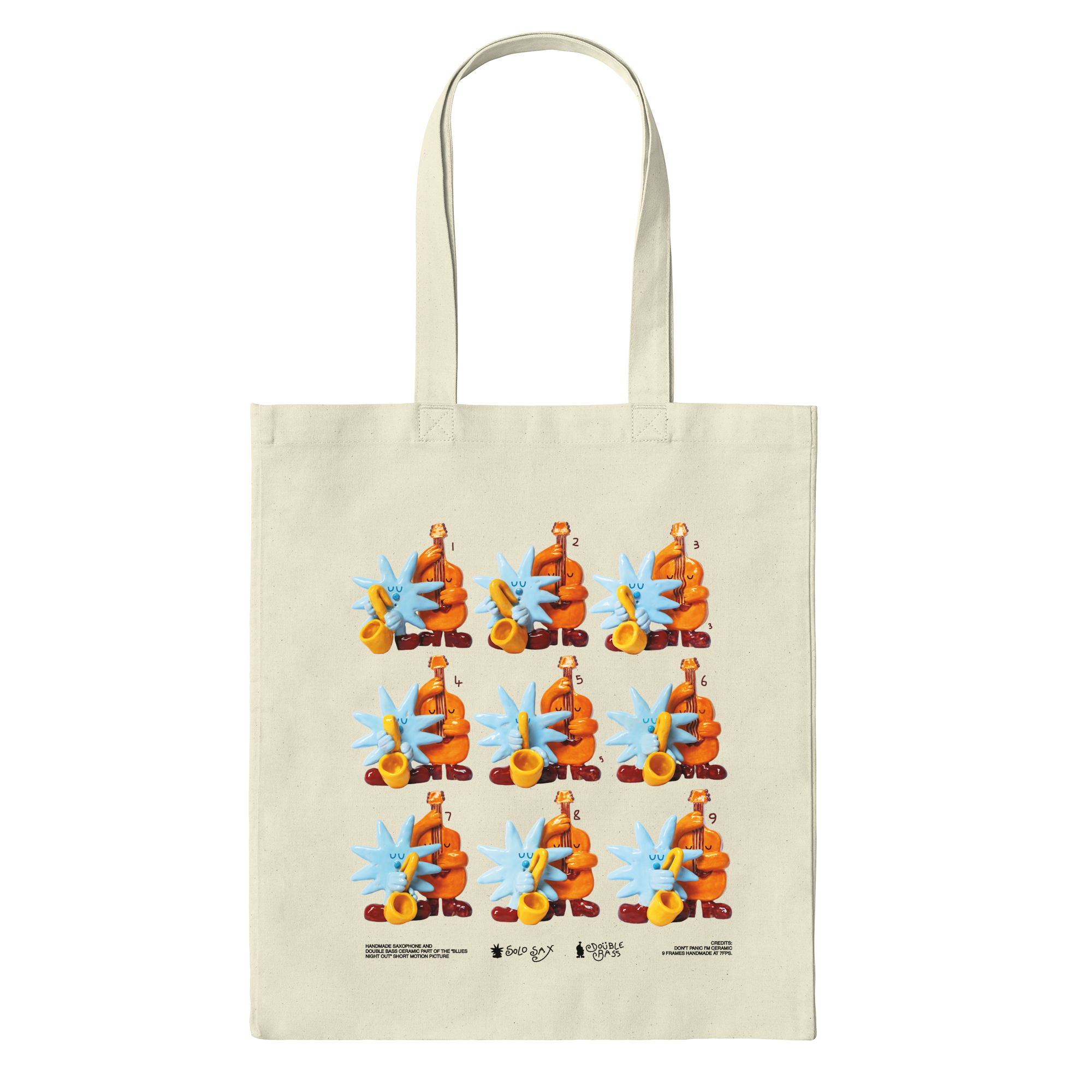 Blues Night Out Bag in Natural