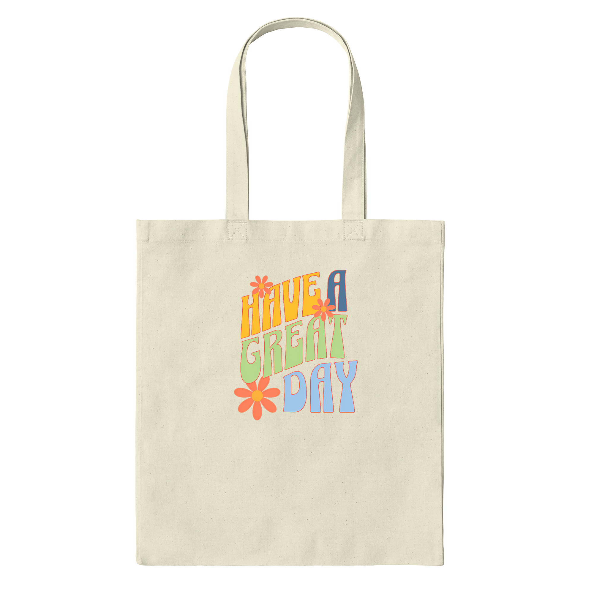 Have A Great Day Bag in Natural