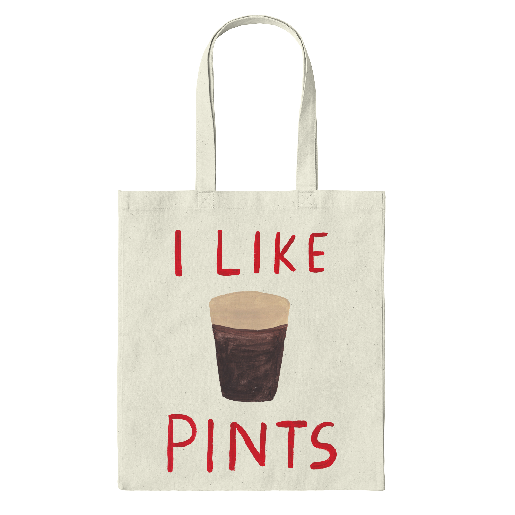 I Like Pints Tote Bag in Natural
