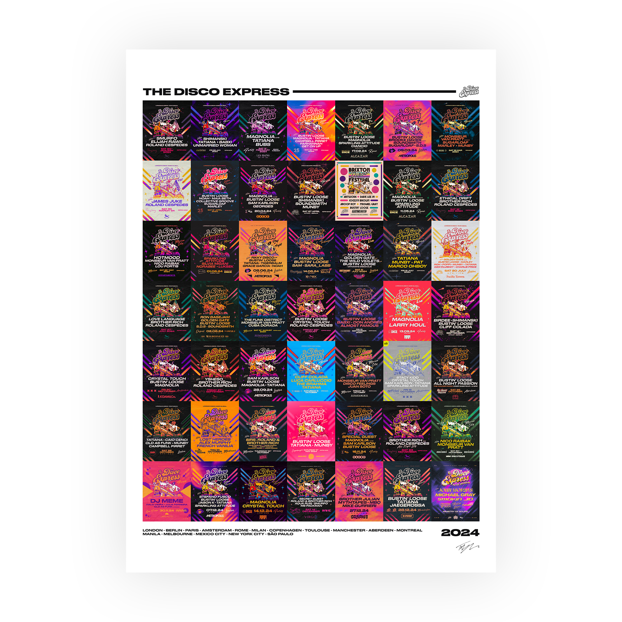 Tde 2024 Art Print in Art print