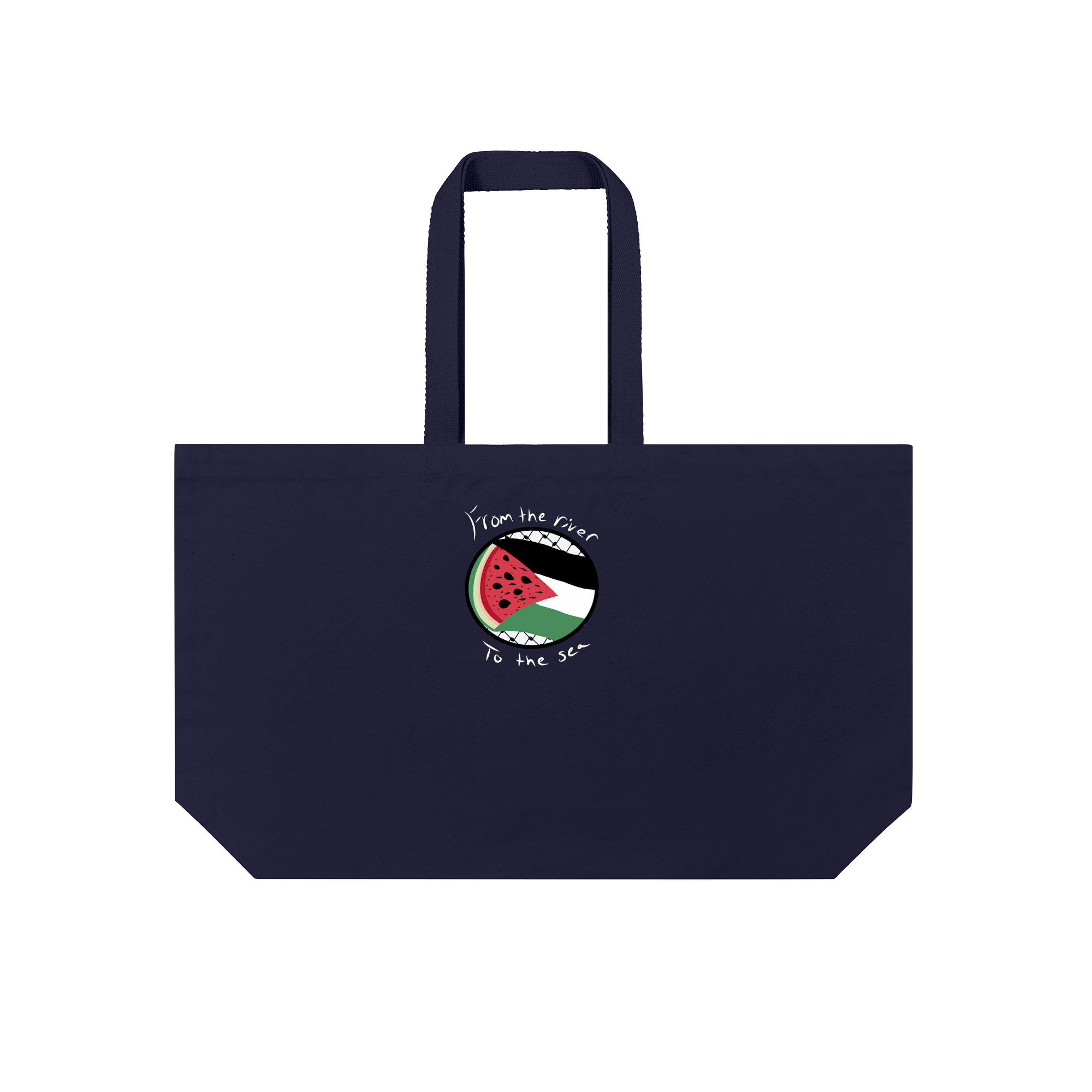 From The River To The Sea Bag in French Navy