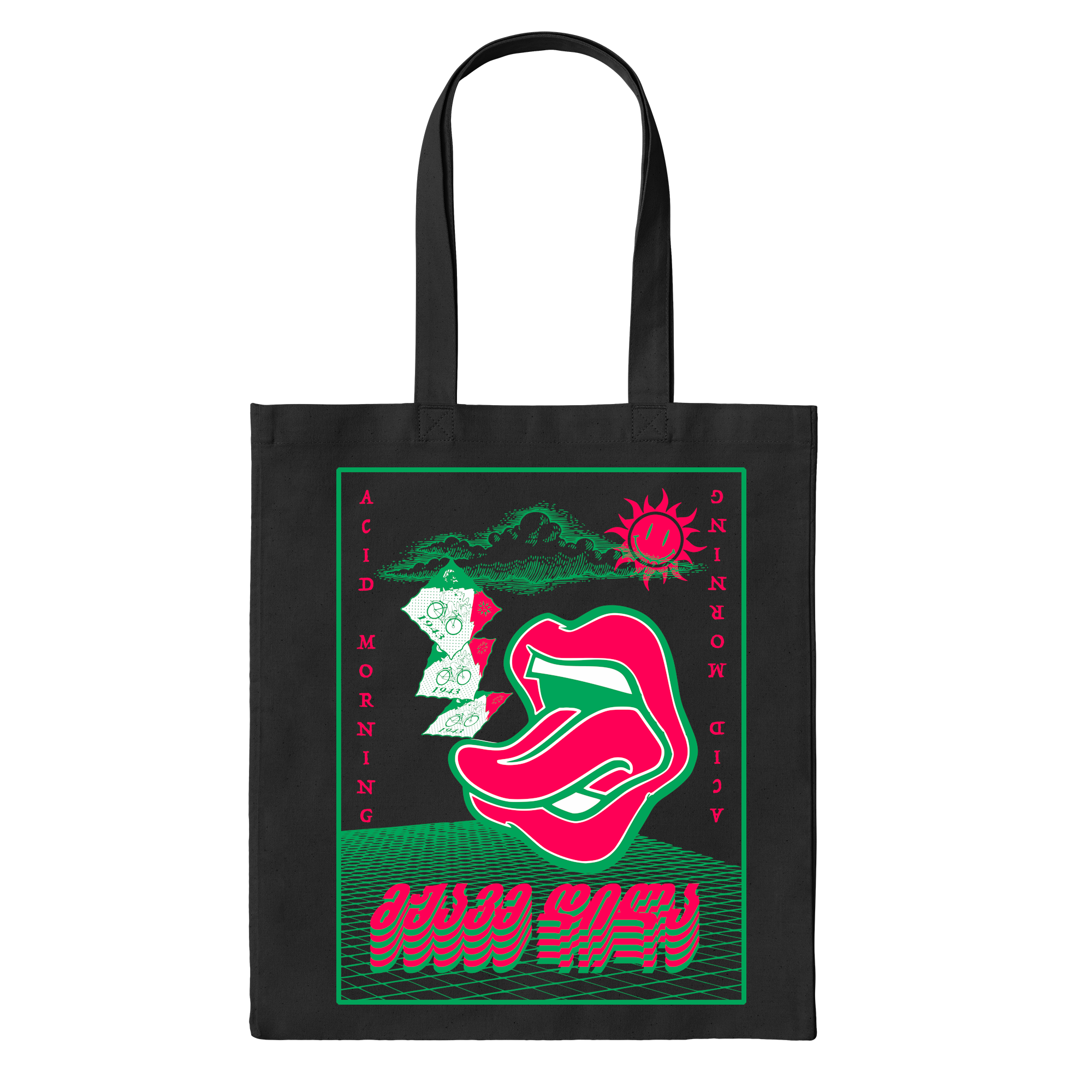 Acid Dusk Bag in Black