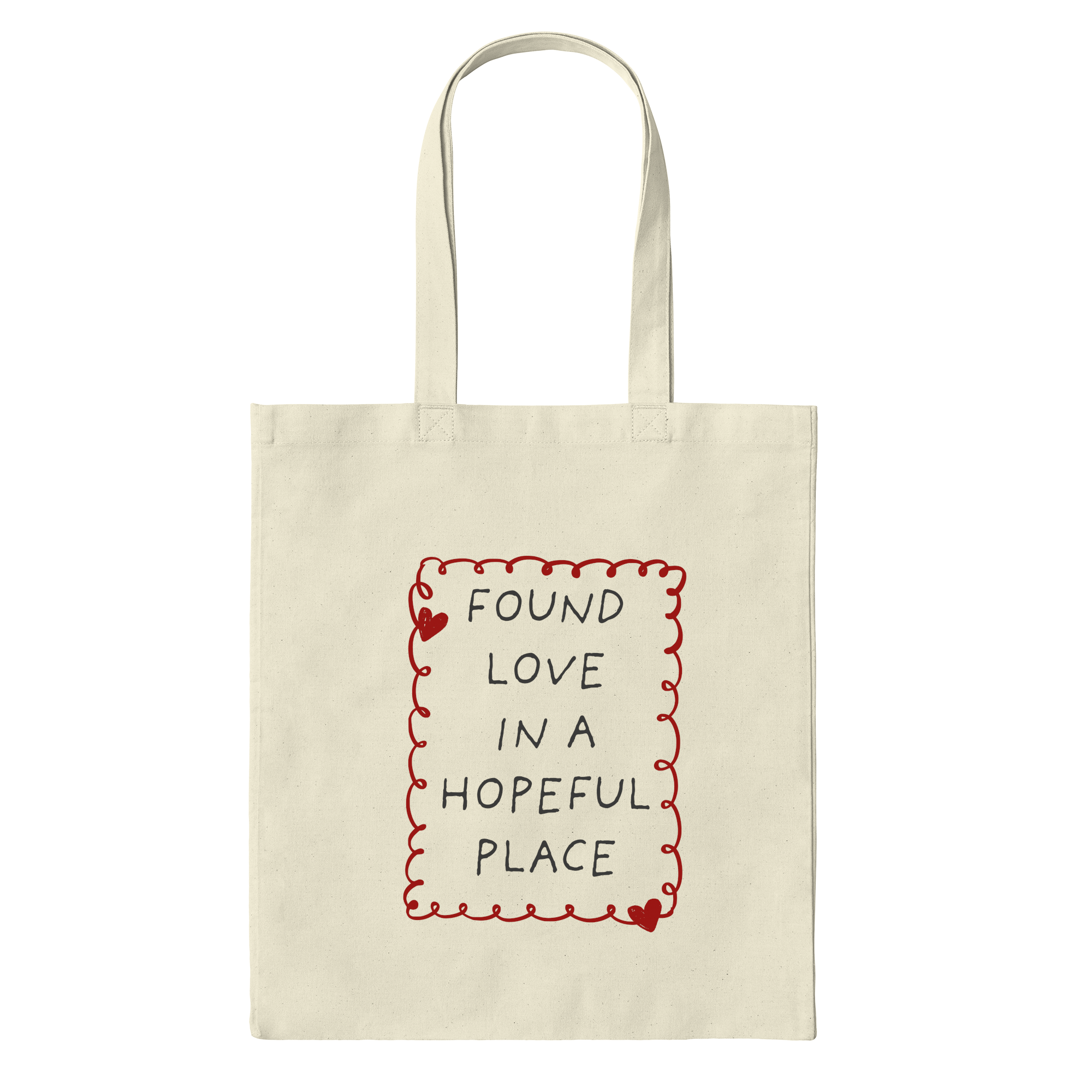 Love In Hopeful Places Bag in Natural