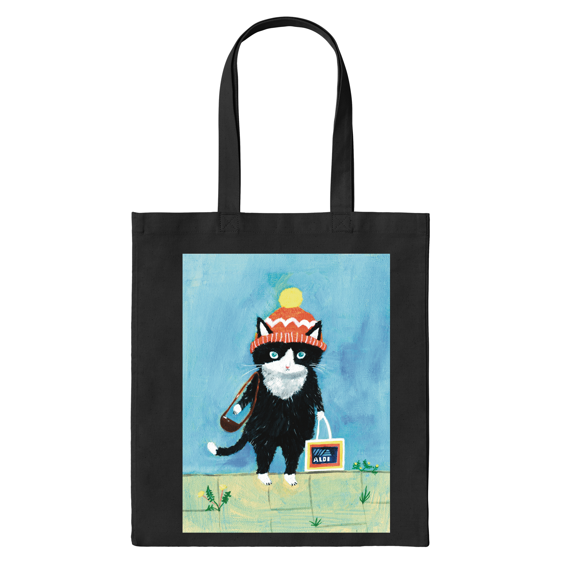 Aldi Cat Bag in Black