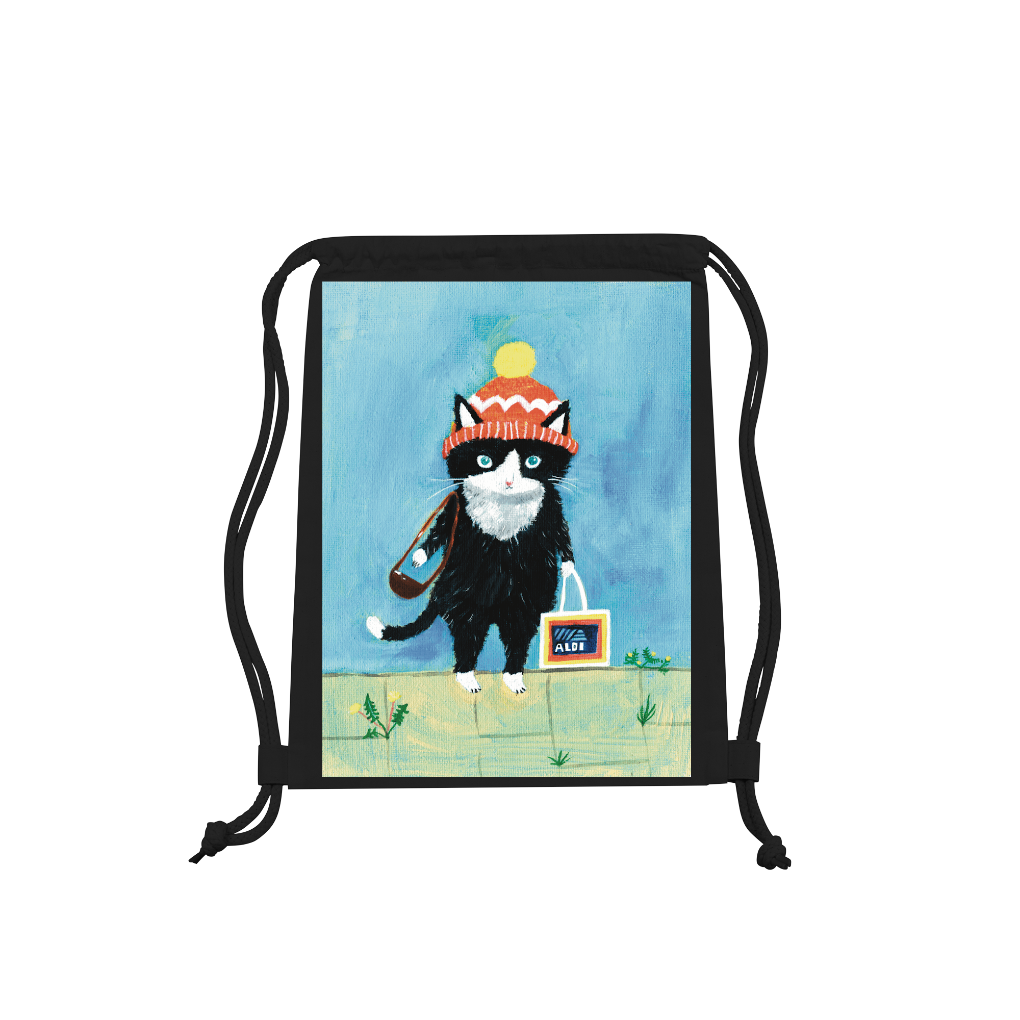 Aldi Cat Bag in Black