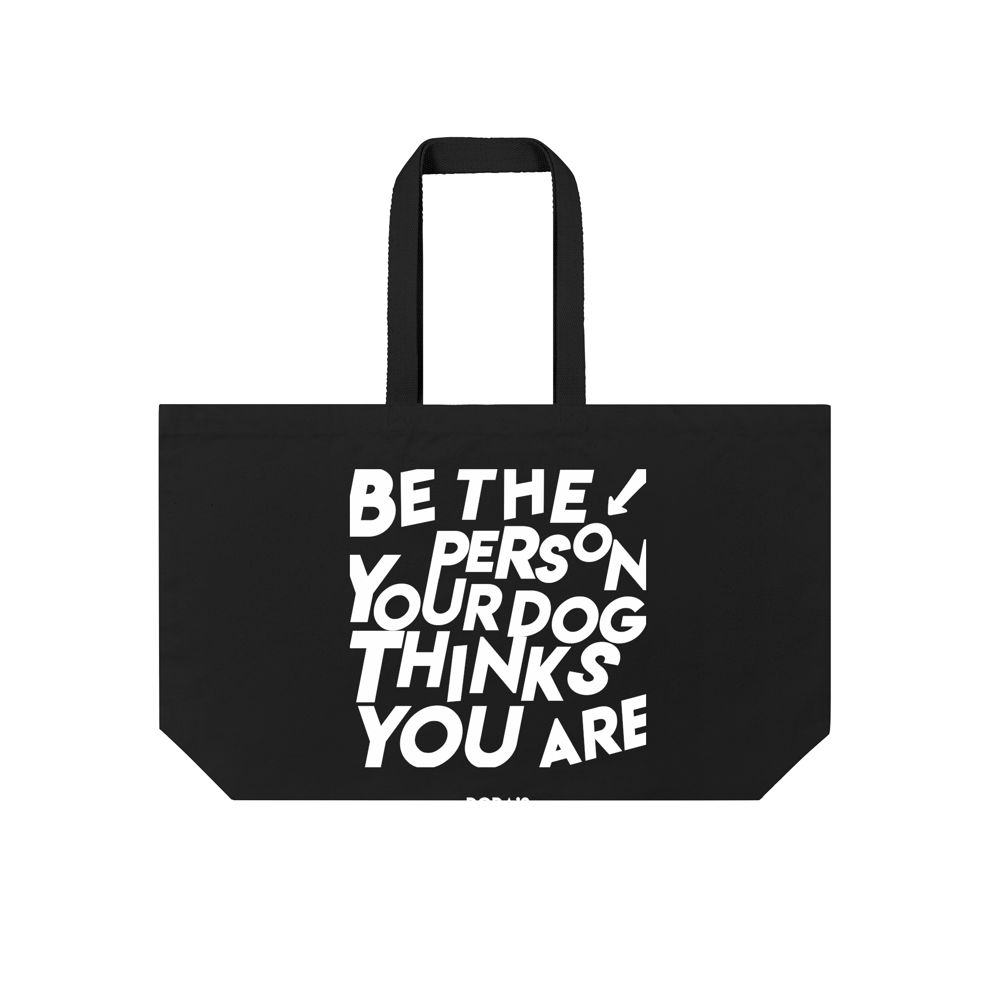 Doras // Your Dog Thinks Bag in Black