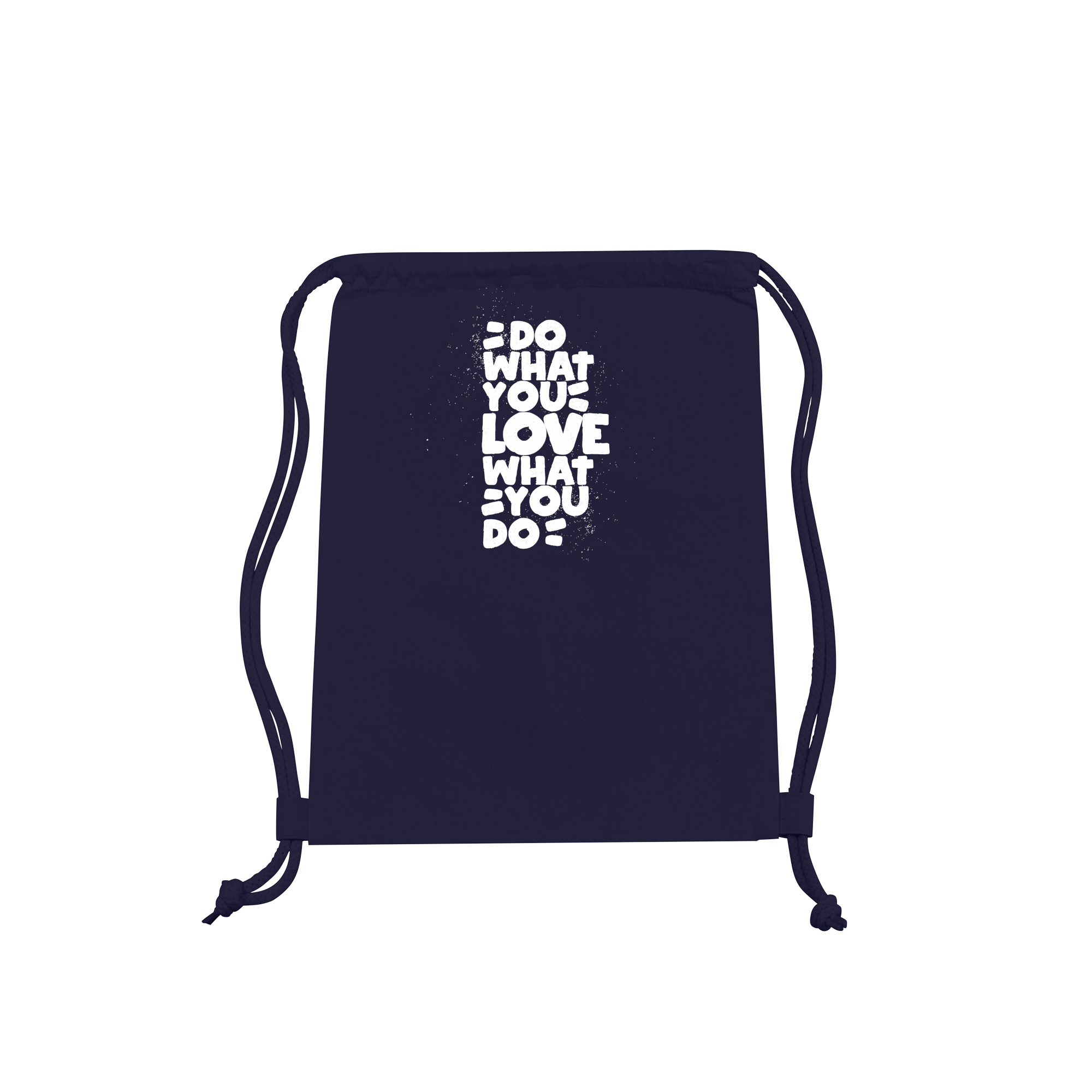 Do What You Love, Love What You Do Bag in French Navy