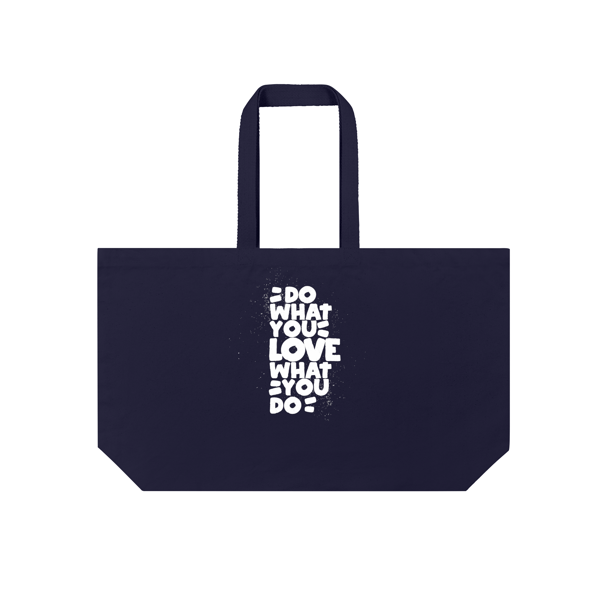 Do What You Love, Love What You Do Bag in French Navy