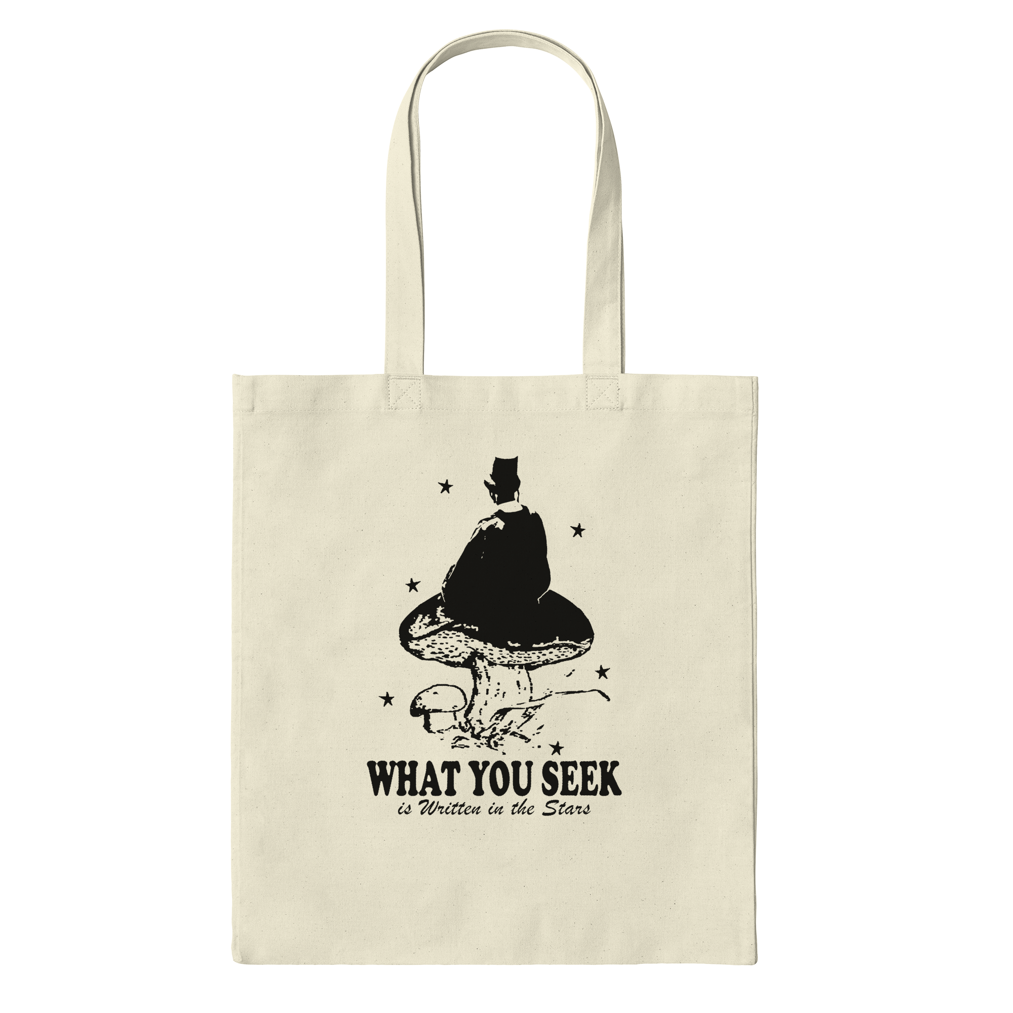 Written Above Bag in Natural