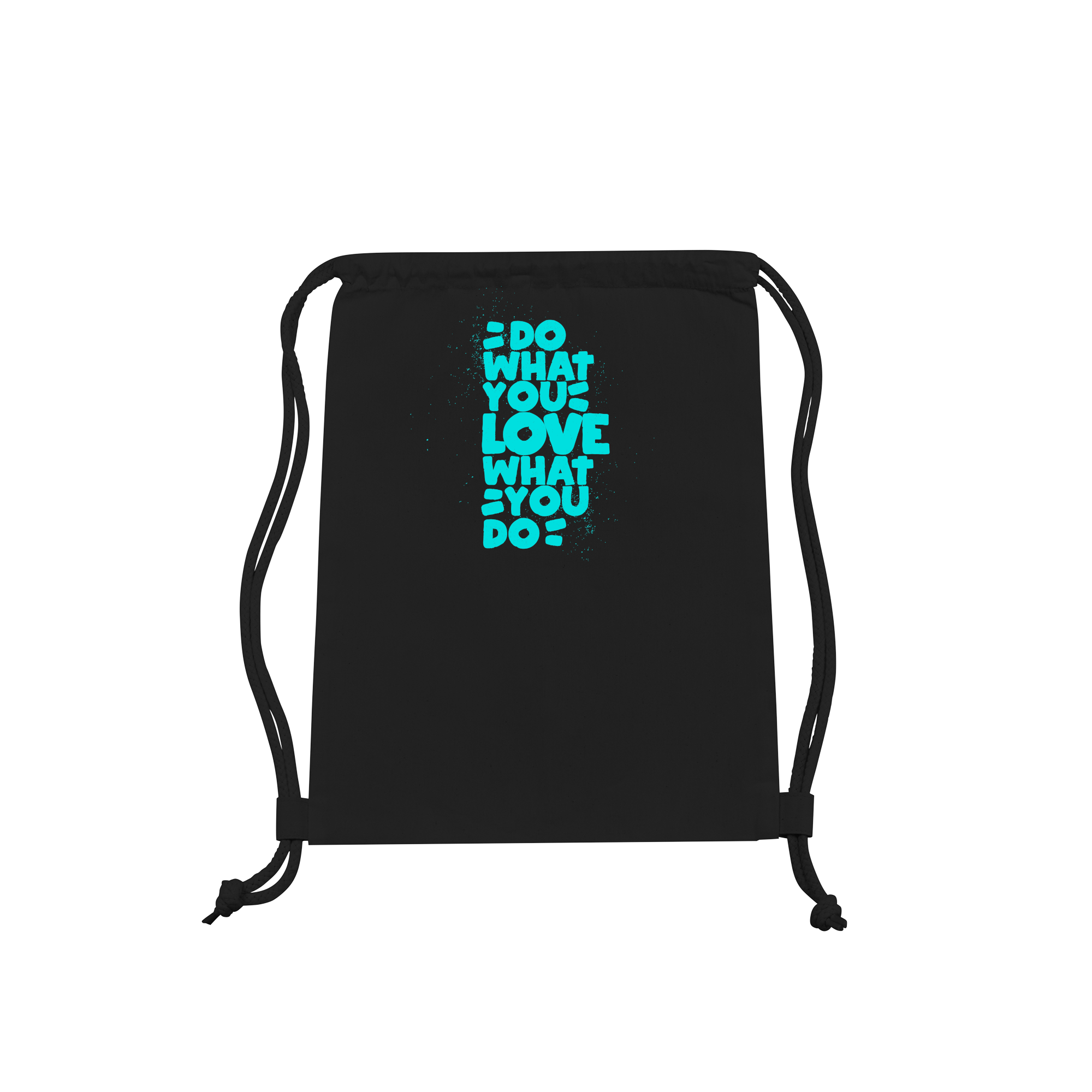 Do What You Love Bag in Black